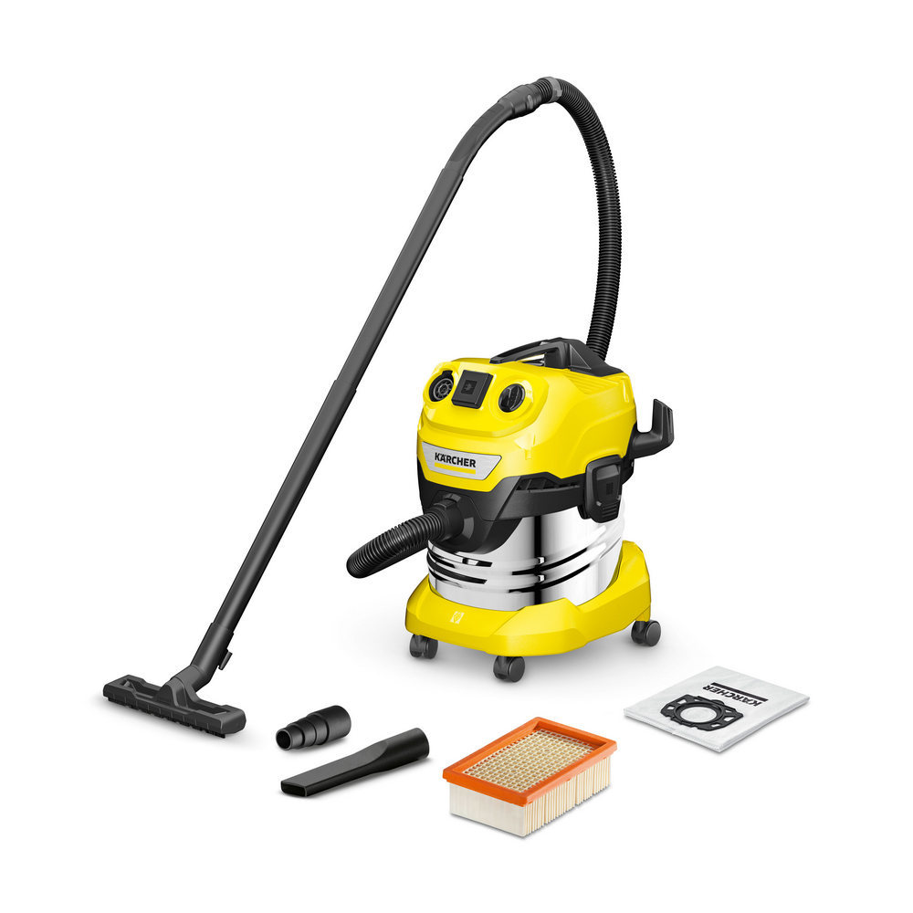 Изображение товара Пылесос строительный Karcher WD 4 P S V-20/5/22 EU, 1000 Вт, 20 л