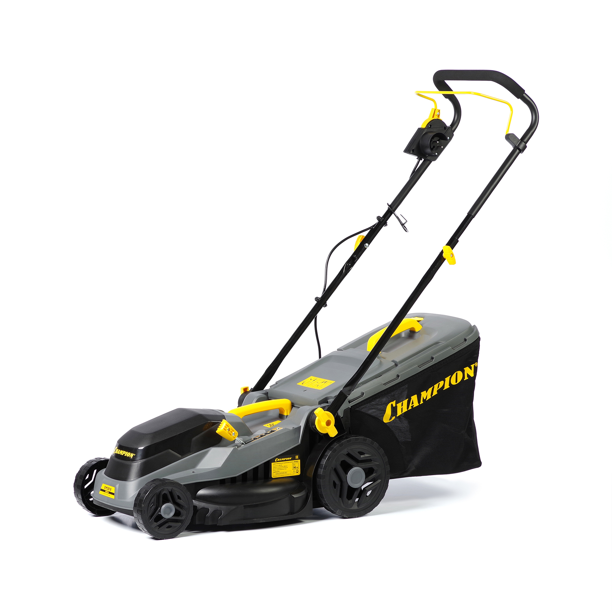 Изображение товара Газонокосилка электрическая Champion Em3816 1600 Вт 38 см