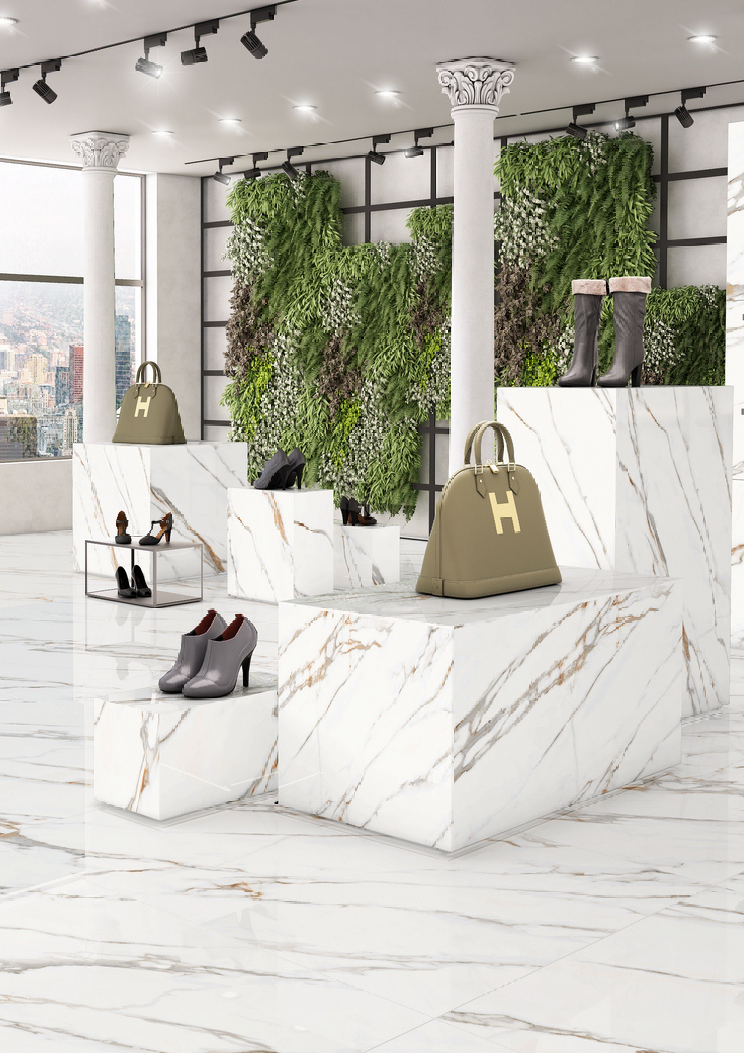 Изображение товара Керамогранит Kerald Marvel Gold Glossy 80x160см 2.56 м² цвет белый Изображение товара Керамогранит Kerald Marvel Gold Glossy 80x160см 2.56 м² цвет белый