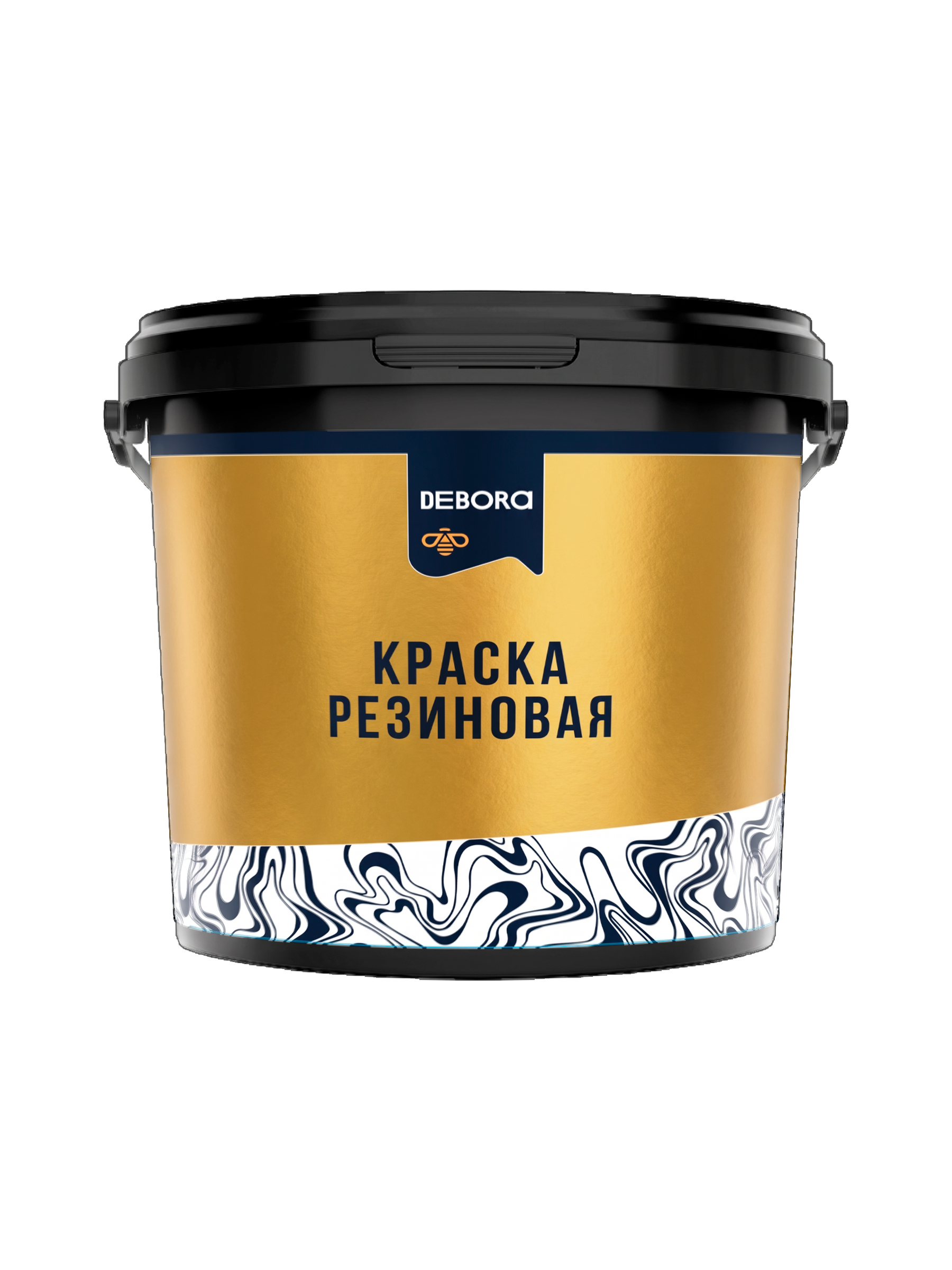 Изображение товара Краска резиновая Debora матовая цвет серый 7 кг