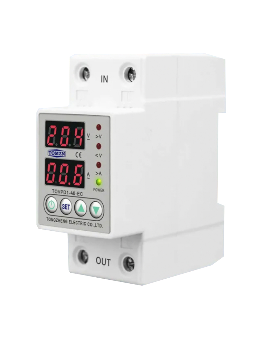 Изображение товара Реле контроля напряжения Tomzn TOVPD1-60-EC Изображение товара Реле контроля напряжения Tomzn TOVPD1-60-EC