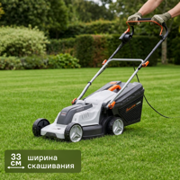 Изображение товара Газонокосилка электрическая Daewoo LE 1350 1300 Вт 32 см