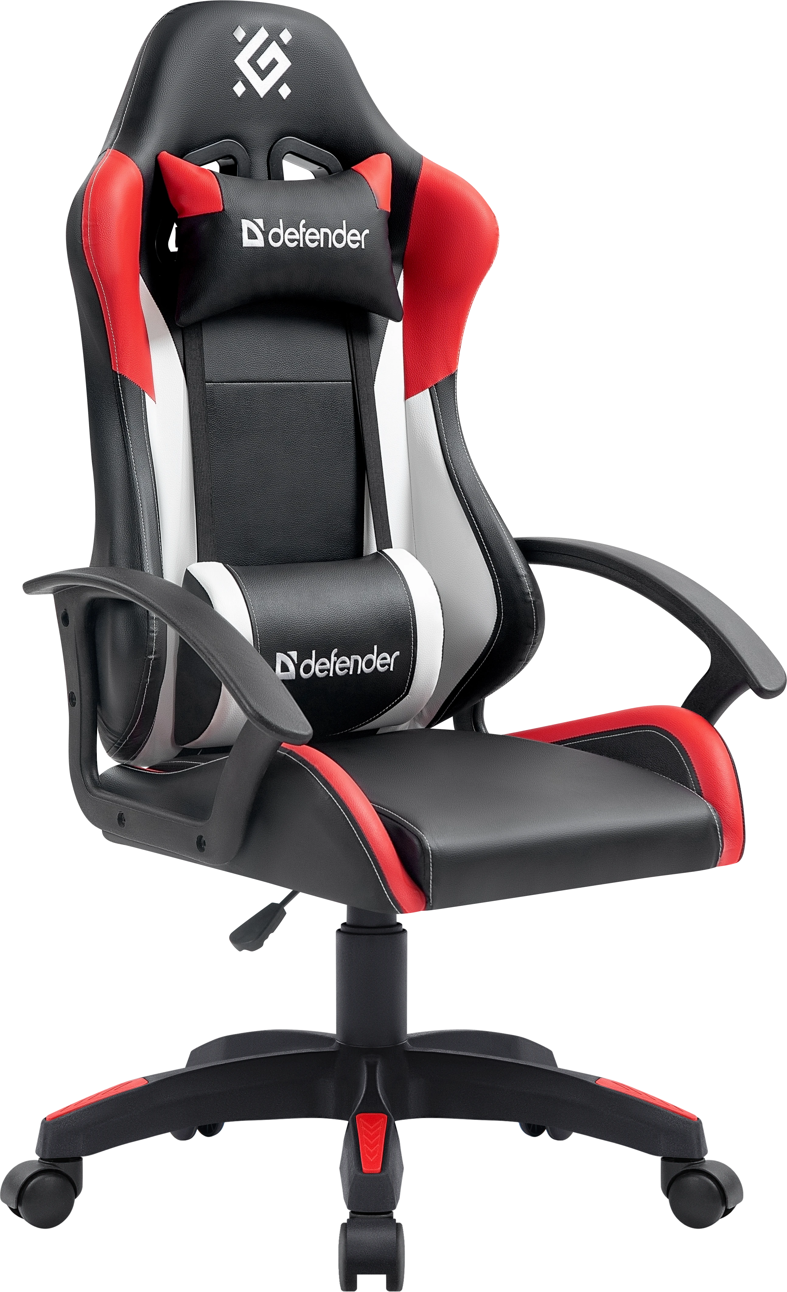 Изображение товара Игровое кресло Defender Crater 52x83x60 см эко кожа цвет белый