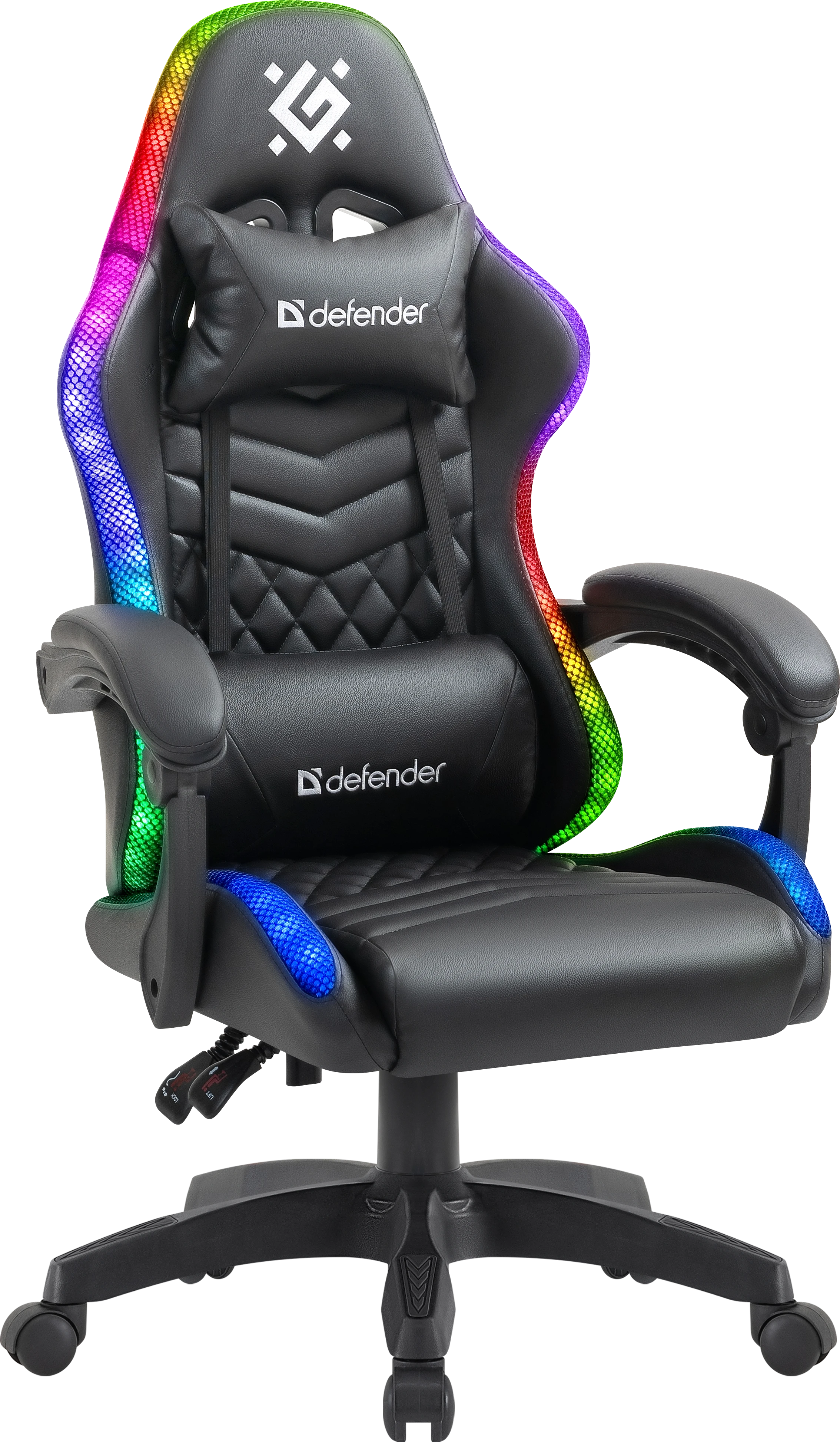 Изображение товара Игровое кресло Defender Core 69x135x65 см эко кожа цвет черный