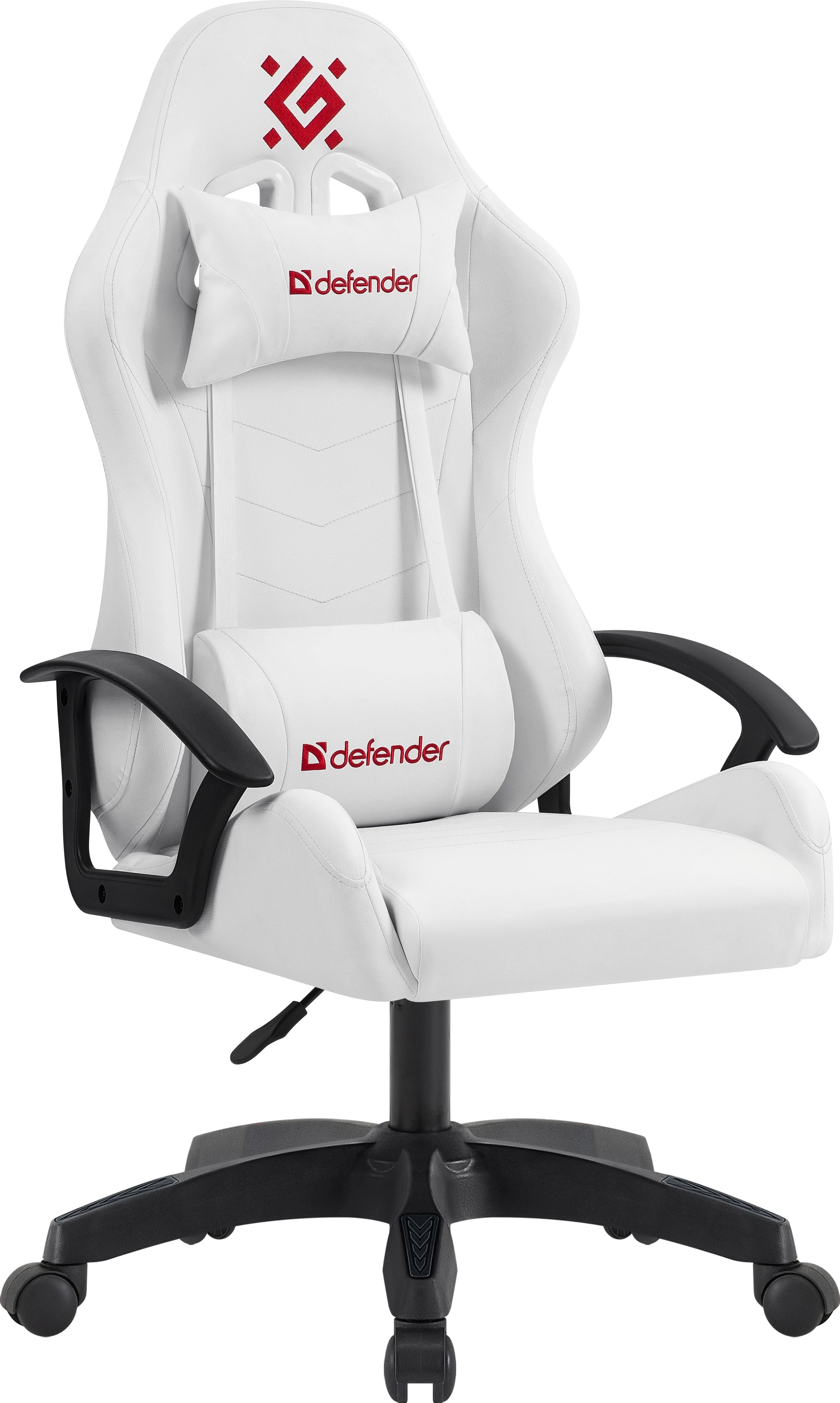 Изображение товара Игровое кресло Defender Lion 62x124x46 см эко кожа цвет белый