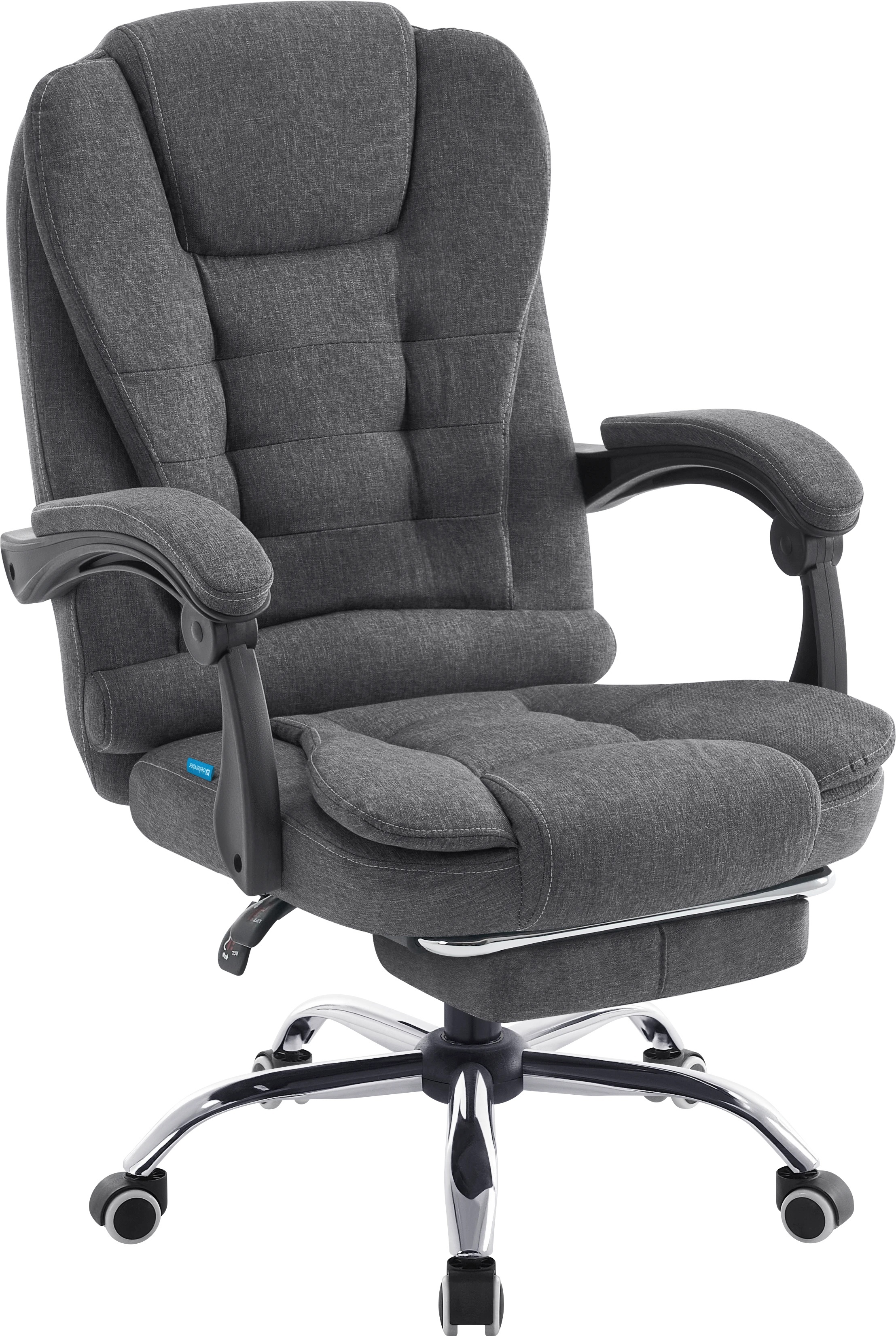 Изображение товара Офисное кресло Defender Meridian 66x119x65 см сетка цвет серый Изображение товара Офисное кресло Defender Meridian 66x119x65 см сетка цвет серый
