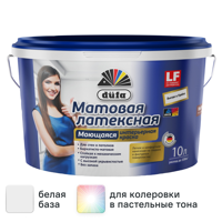 Изображение товара Латексная краска DUFA Mattlatex Mix матовая для стен и потолков 10 л