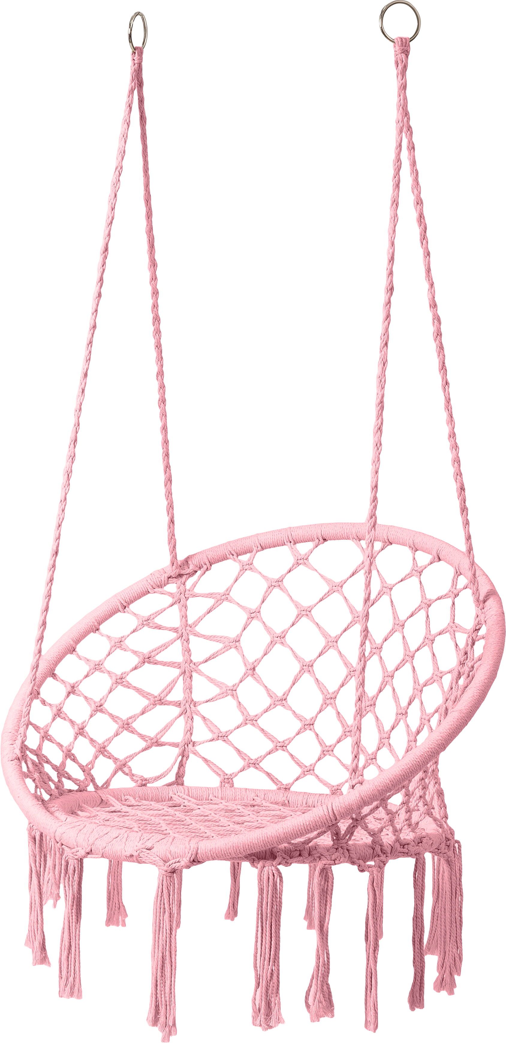 Изображение товара Гамак Mallow Nest розовый 78x30 см для уютного отдыха и декора сада