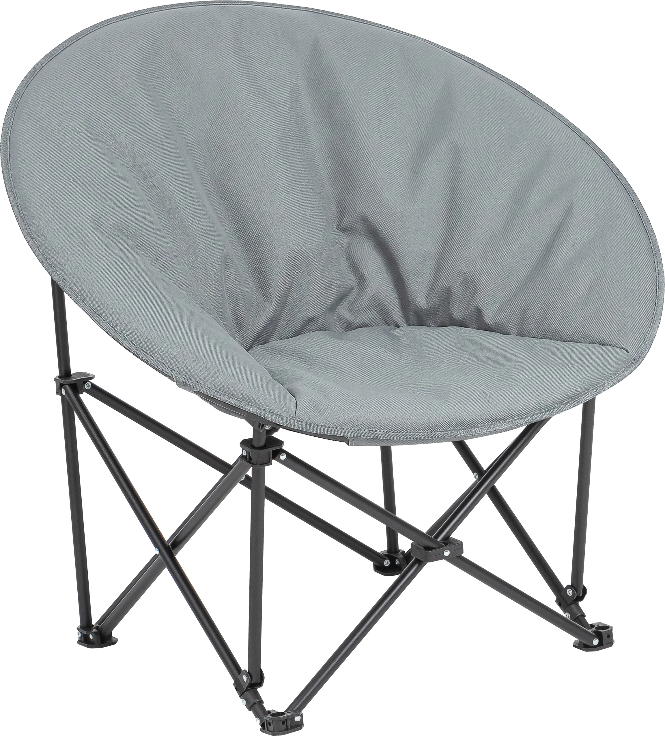 Изображение товара Кресло складное Zarya 35009 83x85x70 см серый