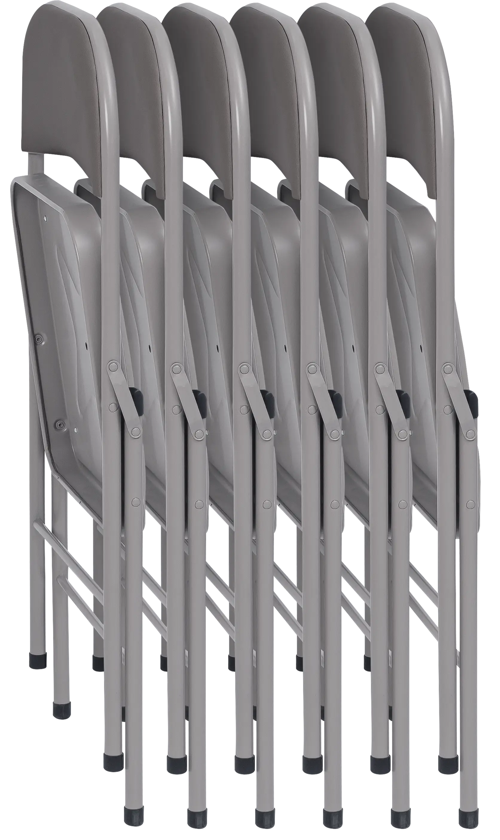 Изображение товара Стул складной Tochno chair 34425 78x46x46.5 см серый 6 шт Изображение товара Стул складной Tochno chair 34425 78x46x46.5 см серый 6 шт