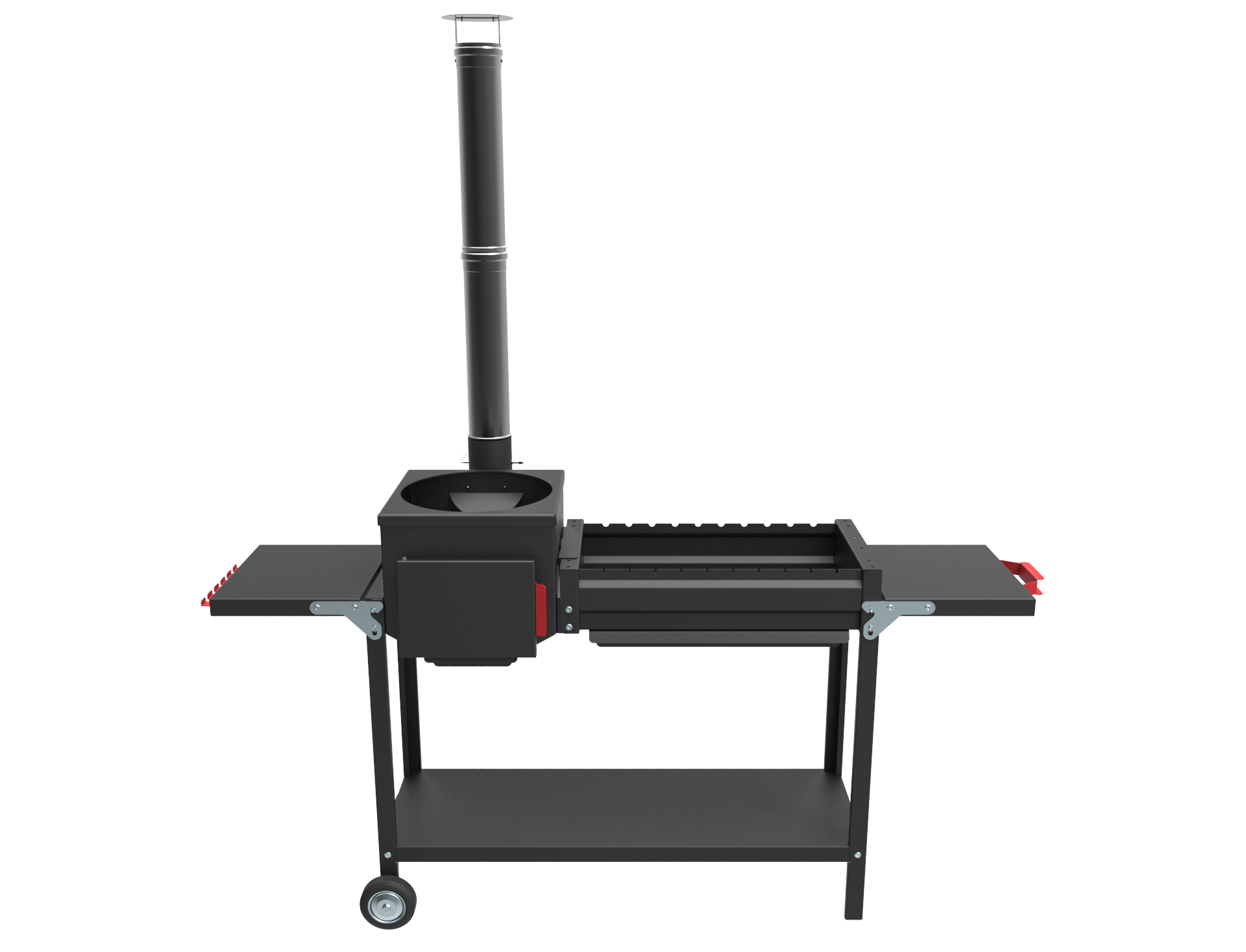 Изображение товара Печь-мангал Grillver Грач-2 "Эйр" 3 мм для приготовления на улице