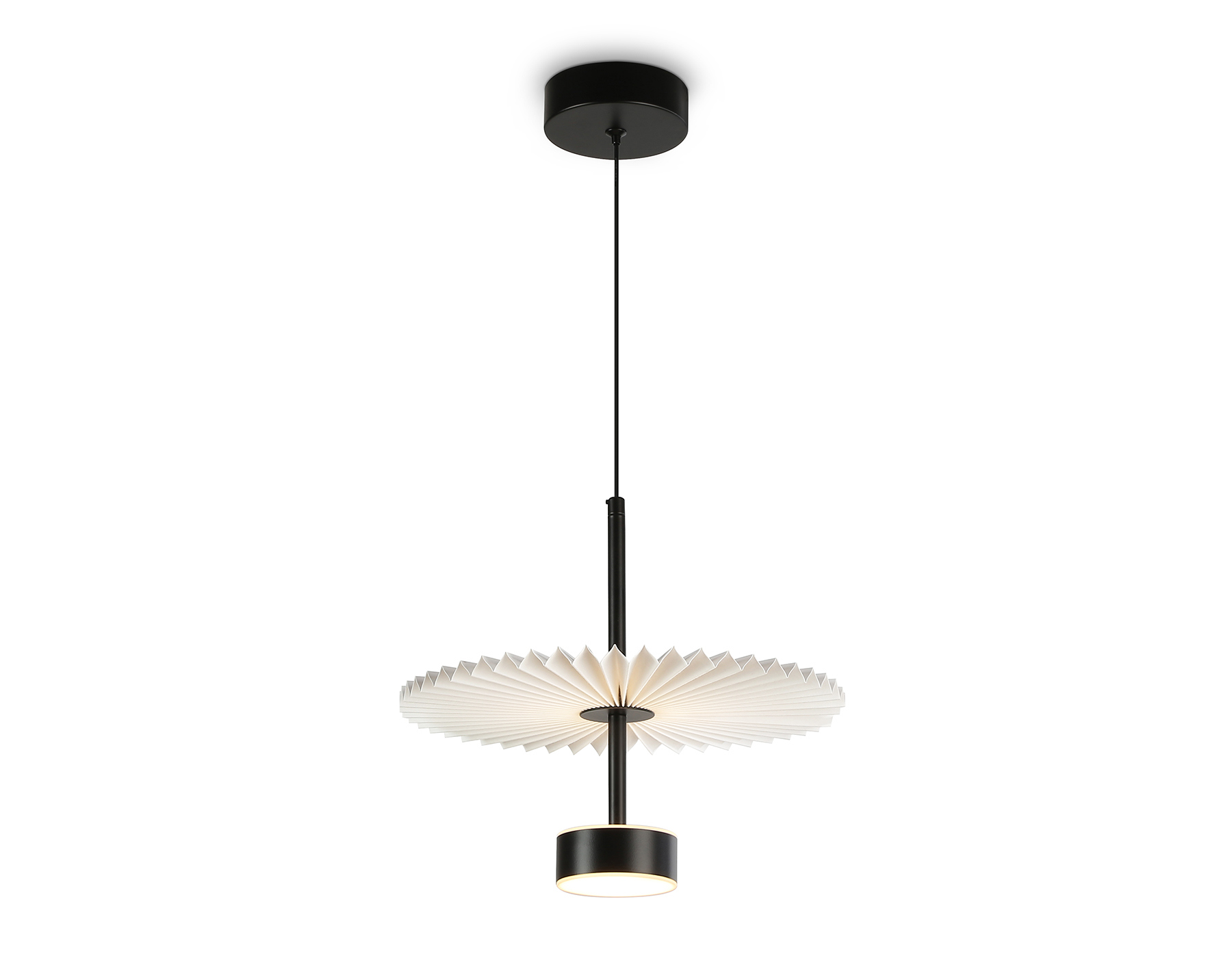 Изображение товара Светильник подвесной светодиодный Ambrella Light LH72601 High 2 м² теплый белый свет цвет черный Изображение товара Светильник подвесной светодиодный Ambrella Light LH72601 High 2 м² теплый белый свет цвет черный