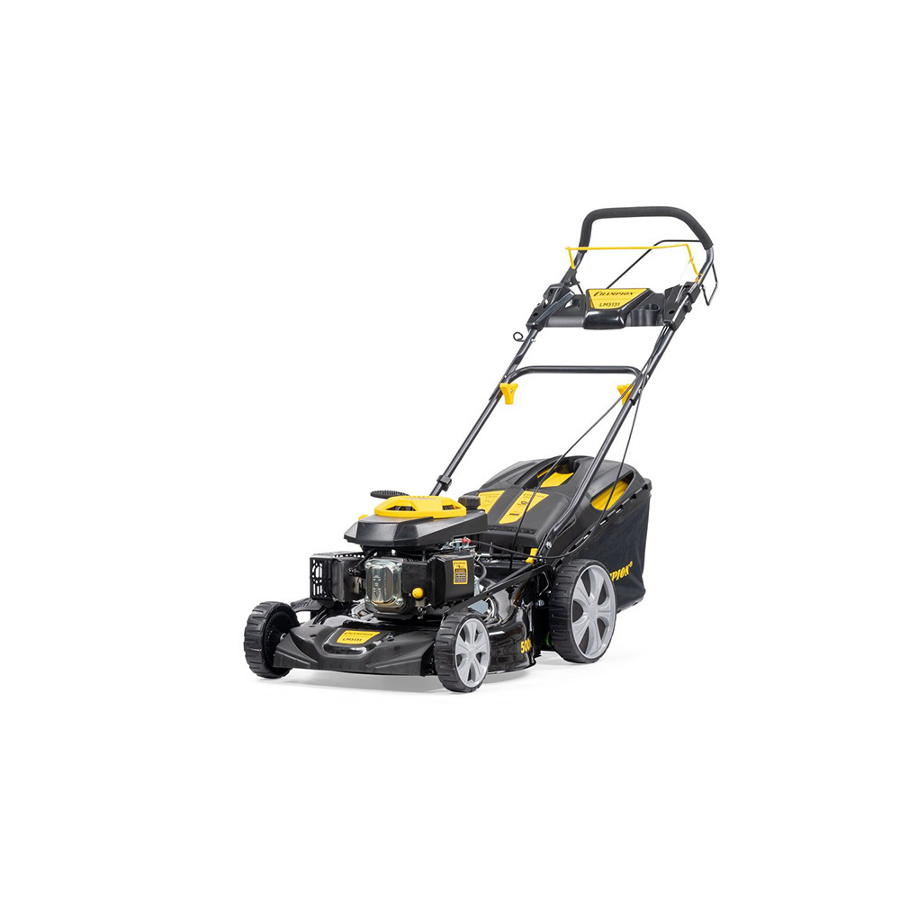Изображение товара Газонокосилка бензиновая Champion LM5131 4 л.с. 50 см Изображение товара Газонокосилка бензиновая Champion LM5131 4 л.с. 50 см