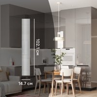 Изображение товара Фасад кухонного шкафа Аша 14.7x102.1 см KONSENSA ДСП цвет серебро Изображение товара Фасад кухонного шкафа Аша 14.7x102.1 см KONSENSA ДСП цвет серебро