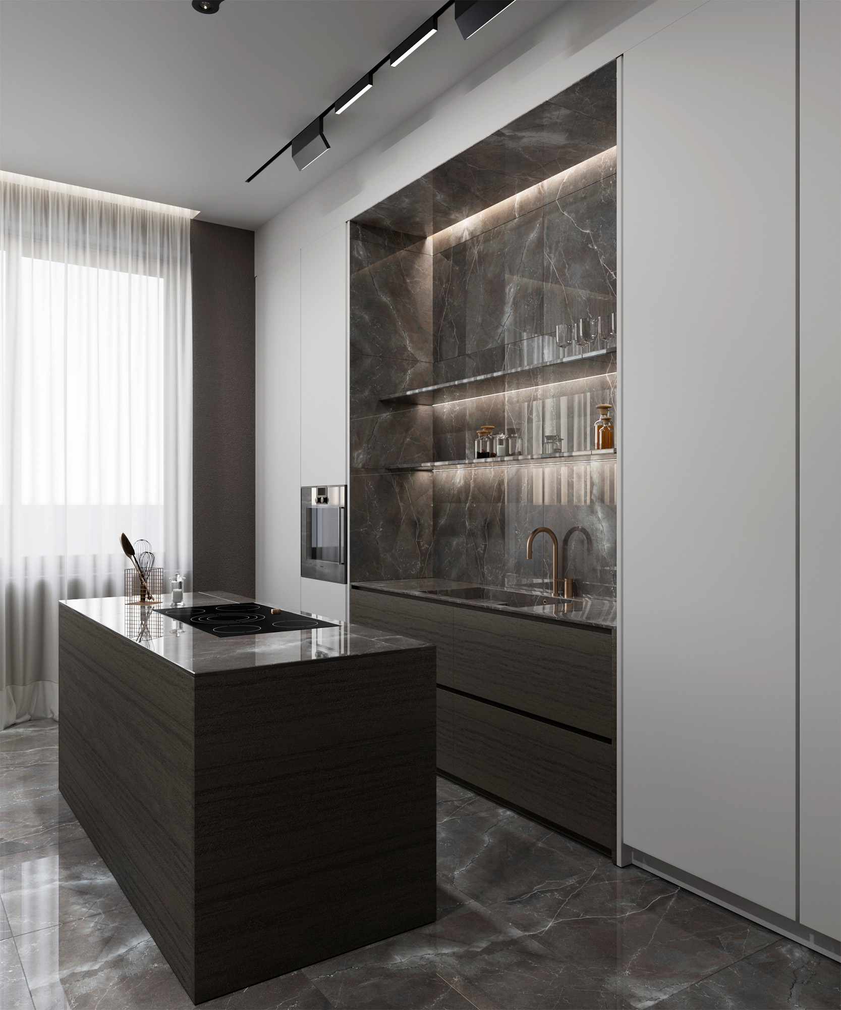 Изображение товара Керамогранит Arcadia Ceramica Палпис Неро FP1014-A 60x60 см цвет серо-коричневый Изображение товара Керамогранит Arcadia Ceramica Палпис Неро FP1014-A 60x60 см цвет серо-коричневый