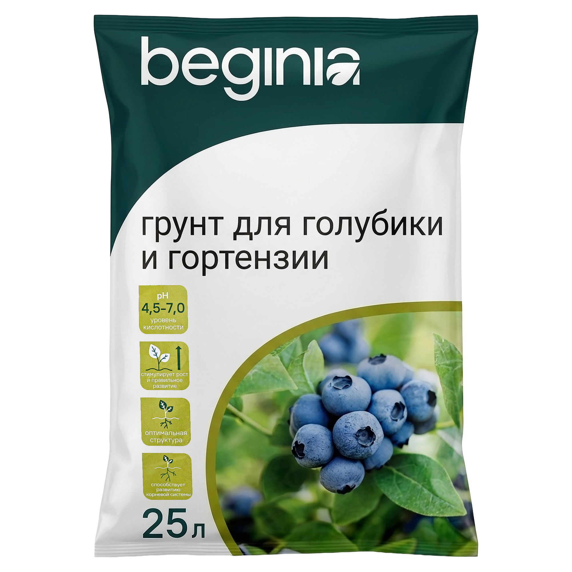 Изображение товара Грунт BEGINIA для гортензий 25 л Изображение товара Грунт BEGINIA для гортензий 25 л