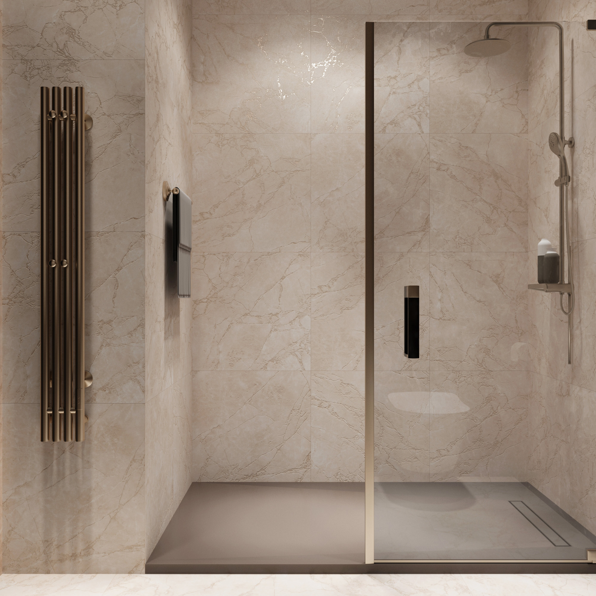 Изображение товара Керамогранит Arcadia Ceramica Арктик Перл CR6007-A 60x60 см цвет бежевый