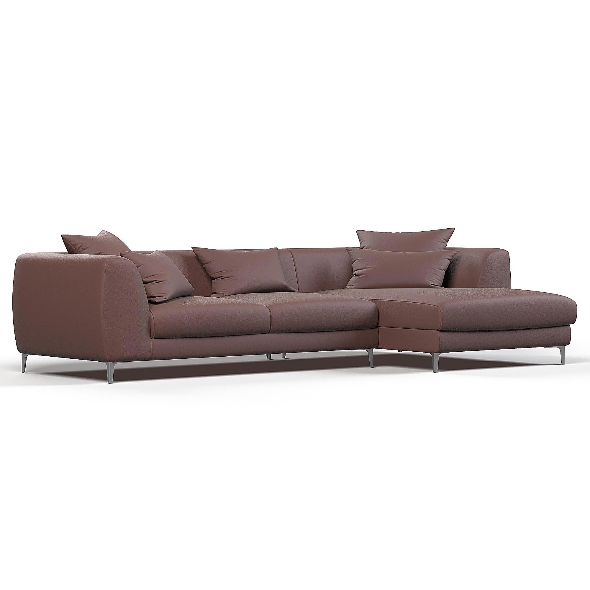 Изображение товара Диван угловой Manons maison Elegant правый 257x41x78 см велюр цвет коричневый Изображение товара Диван угловой Manons maison Elegant правый 257x41x78 см велюр цвет коричневый