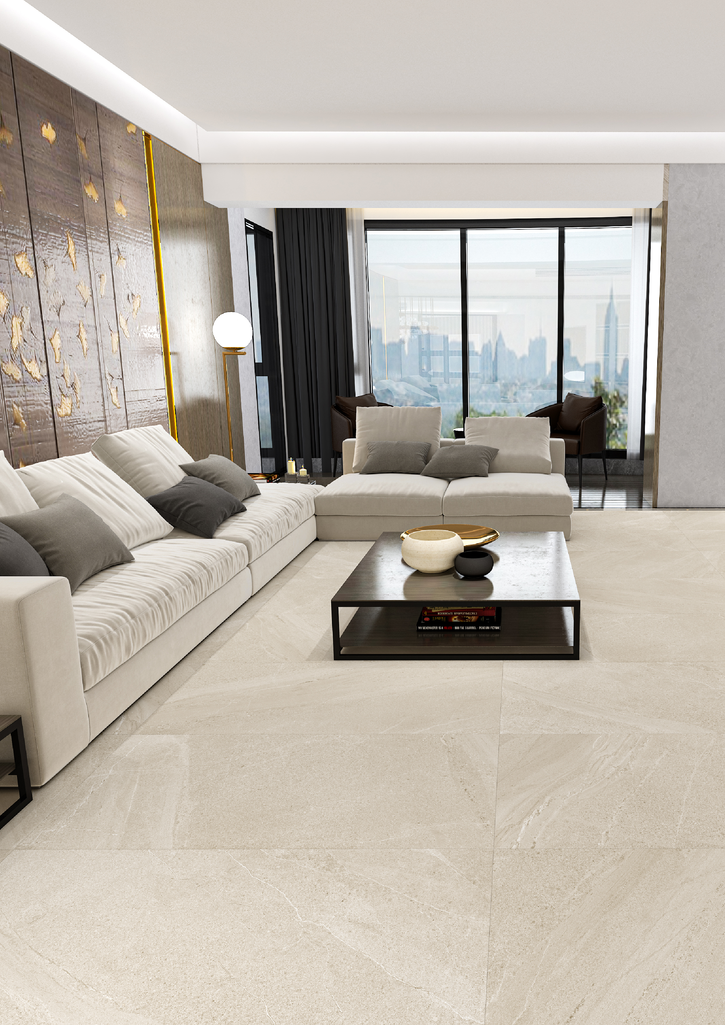 Изображение товара Керамогранит Kerald Burlington cRema matt 60x120см 1.44 м² цвет серый Изображение товара Керамогранит Kerald Burlington cRema matt 60x120см 1.44 м² цвет серый