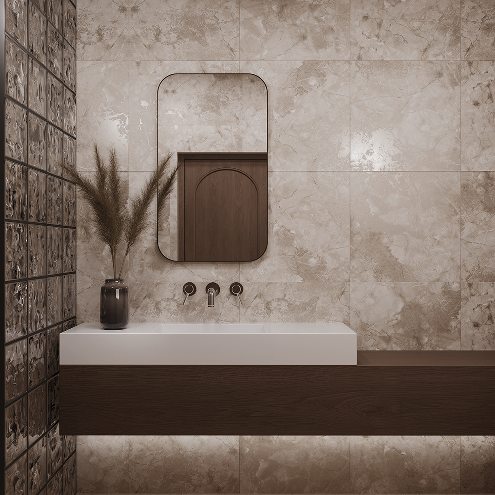 Изображение товара Керамогранит Arcadia Ceramica Микадо Тауп CR6016-A 60x60 см цвет бежевый Изображение товара Керамогранит Arcadia Ceramica Микадо Тауп CR6016-A 60x60 см цвет бежевый
