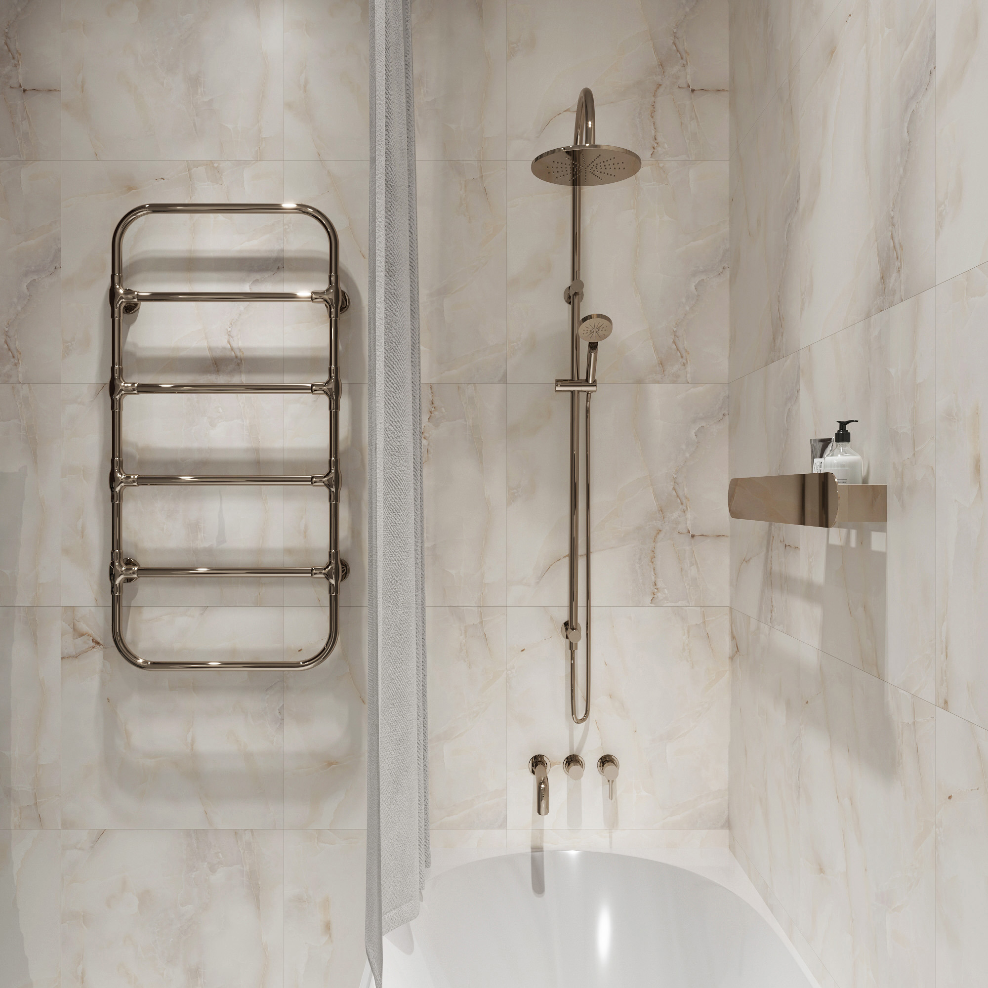Изображение товара Керамогранит Arcadia Ceramica Анти Скай Беж RT6011-A 60x60 см цвет бежевый
