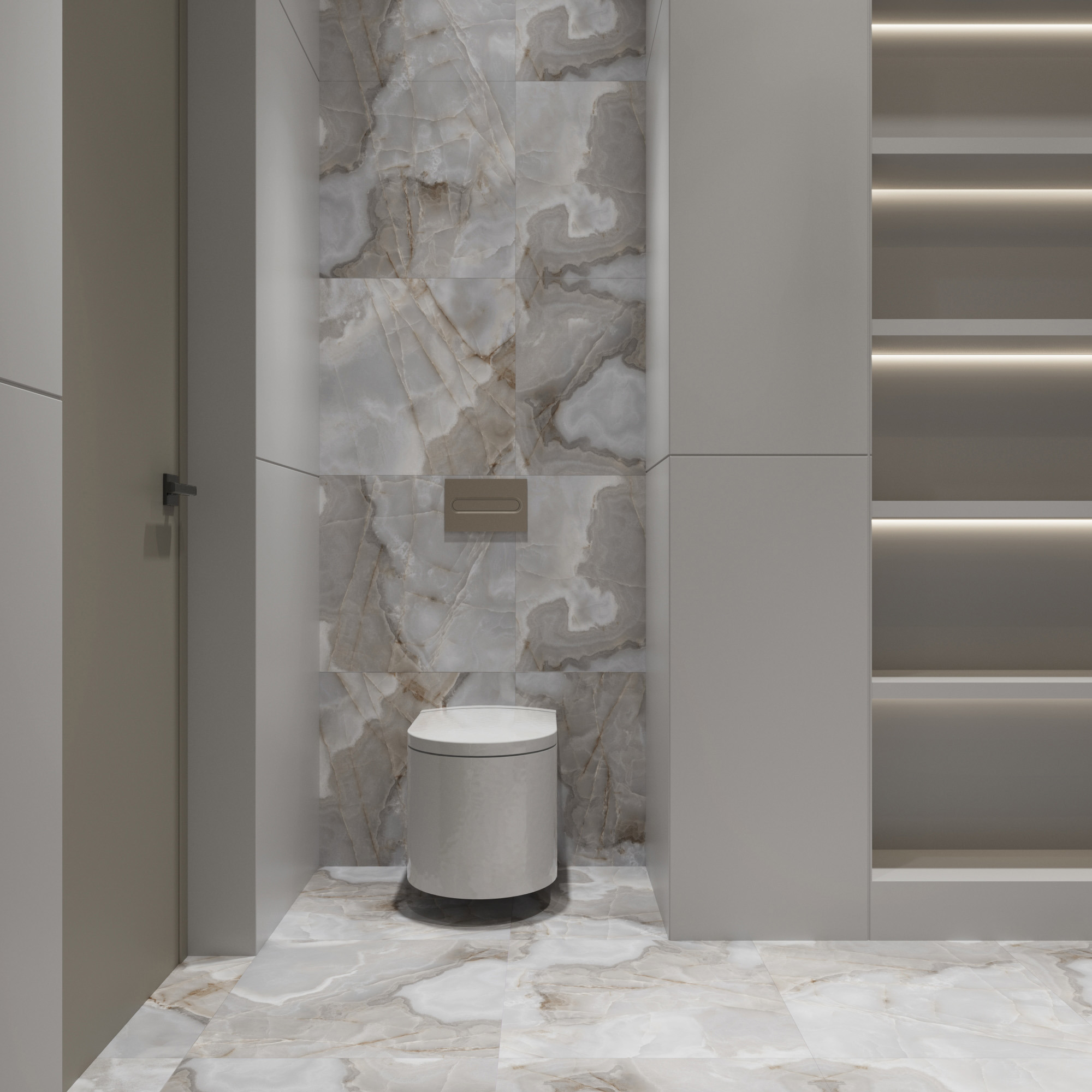 Изображение товара Керамогранит Arcadia Ceramica Рекс Оникс Блю RT6008-A 60x60 см цвет серо-белый Изображение товара Керамогранит Arcadia Ceramica Рекс Оникс Блю RT6008-A 60x60 см цвет серо-белый