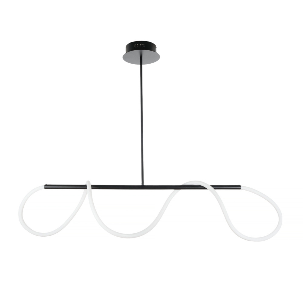 Изображение товара Светильник подвесной светодиодный Myfar Thomas MR2383-1CL 15 м² теплый белый свет цвет белый Изображение товара Светильник подвесной светодиодный Myfar Thomas MR2383-1CL 15 м² теплый белый свет цвет белый