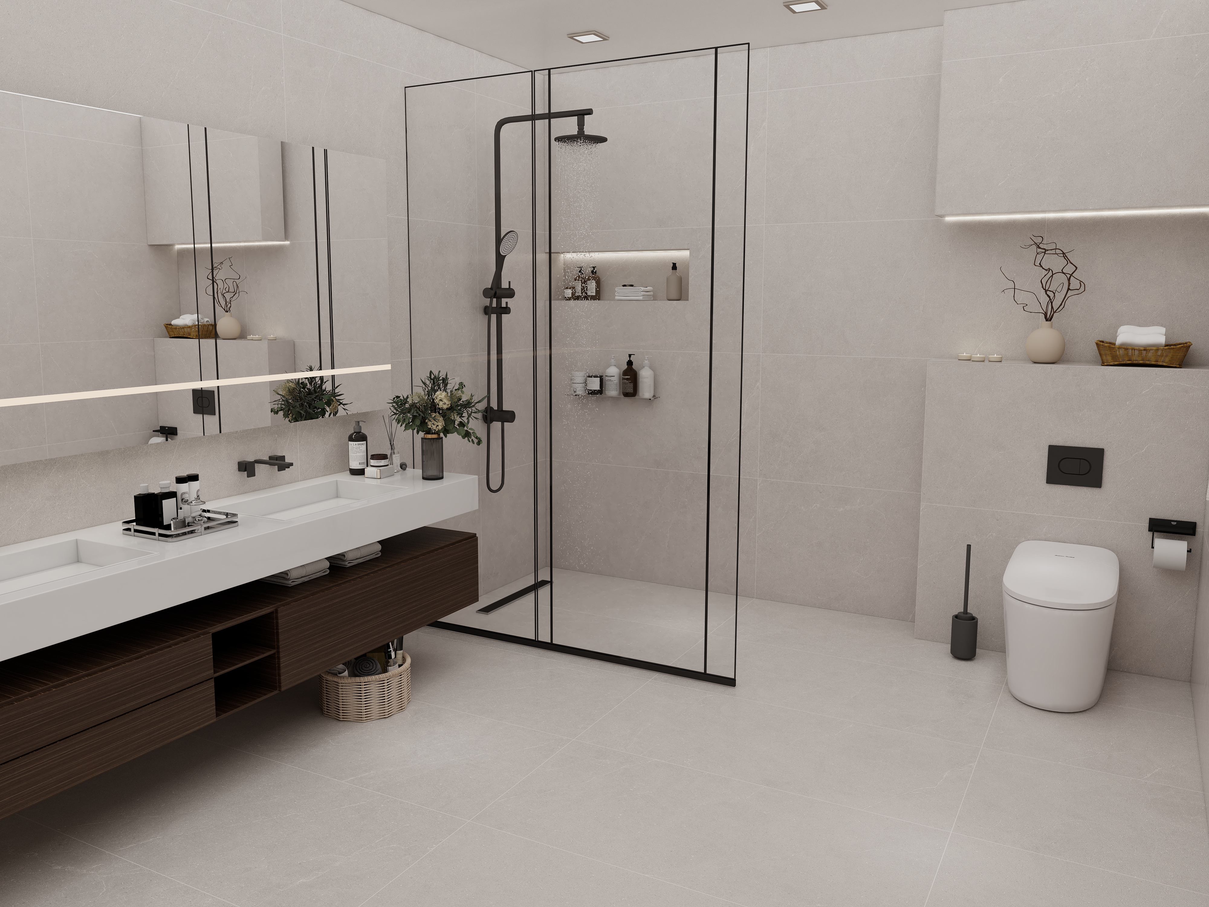 Изображение товара Керамогранит LMN Tile Straton Vireon 120x60 см 0.72 м² цвет серый Изображение товара Керамогранит LMN Tile Straton Vireon 120x60 см 0.72 м² цвет серый