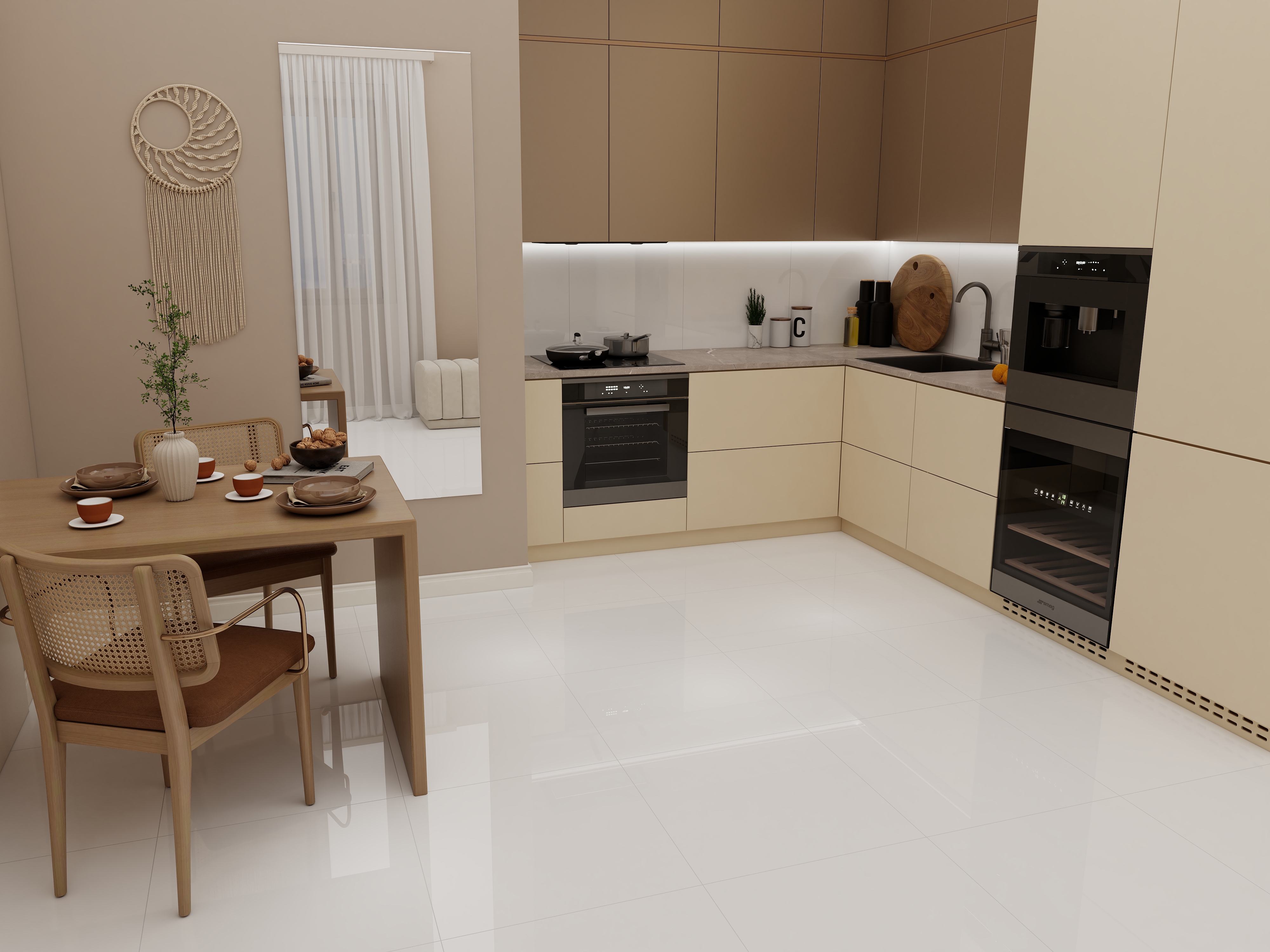 Изображение товара Керамогранит LMN Tile Altera Laresto 60x60 см 0.36 м² цвет белый Изображение товара Керамогранит LMN Tile Altera Laresto 60x60 см 0.36 м² цвет белый
