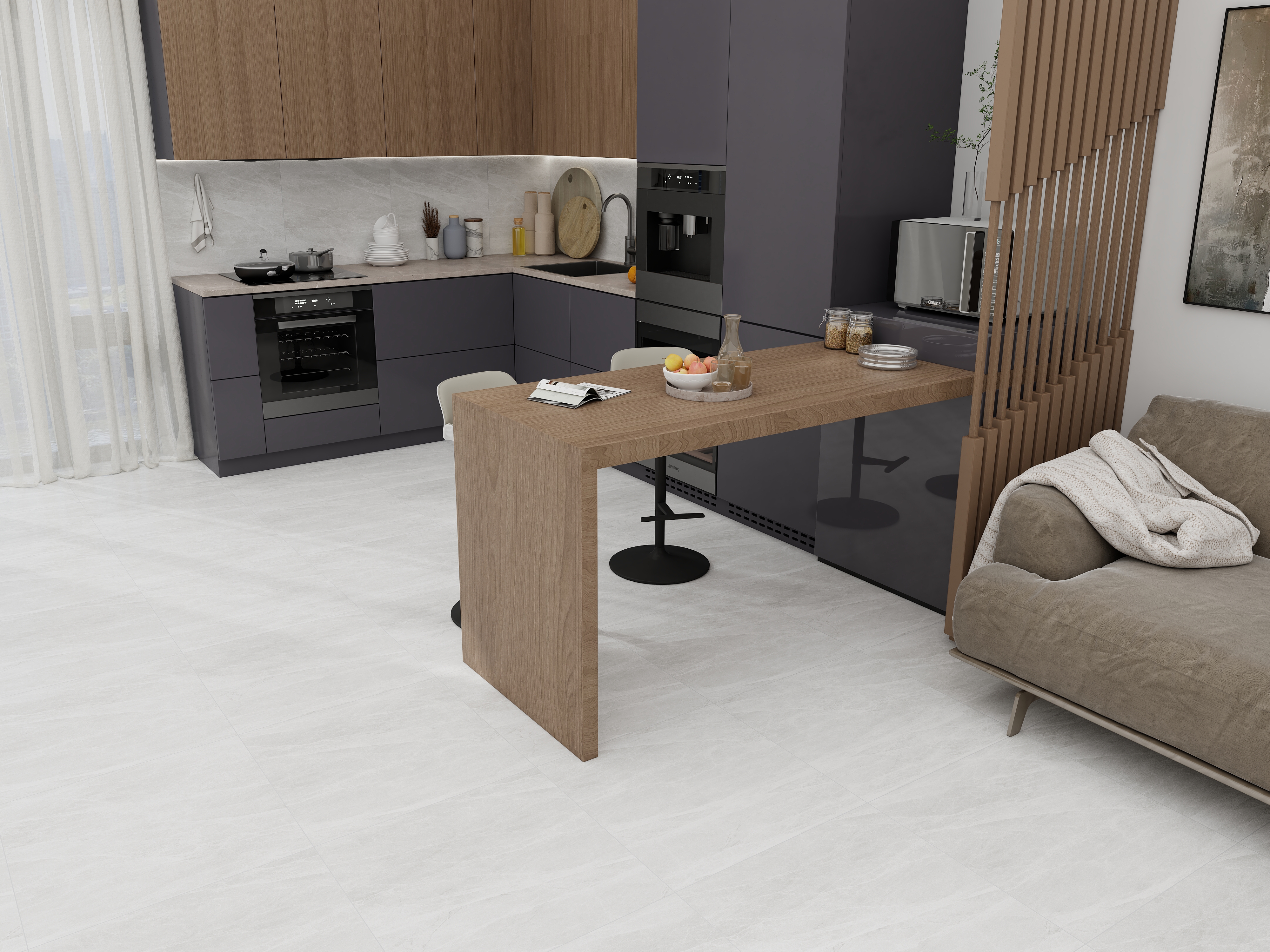 Изображение товара Керамогранит LMN Tile Korven Marvello 60x60 см 0.36 м² цвет белый Изображение товара Керамогранит LMN Tile Korven Marvello 60x60 см 0.36 м² цвет белый