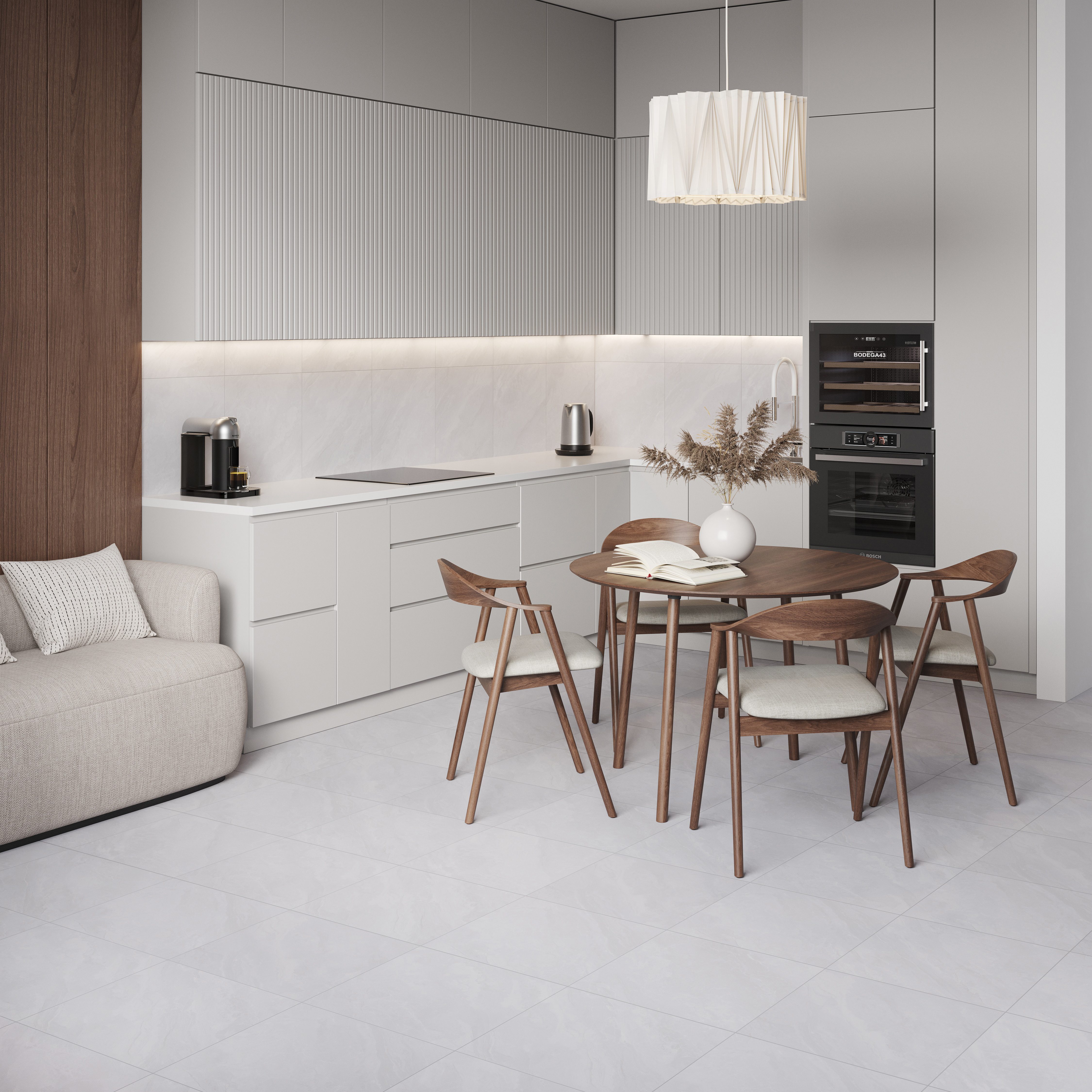 Изображение товара Глазурованный керамогранит LB Ceramics Стужа 45x45 см 1.62 м² гладкий цвет серый Изображение товара Глазурованный керамогранит LB Ceramics Стужа 45x45 см 1.62 м² гладкий цвет серый