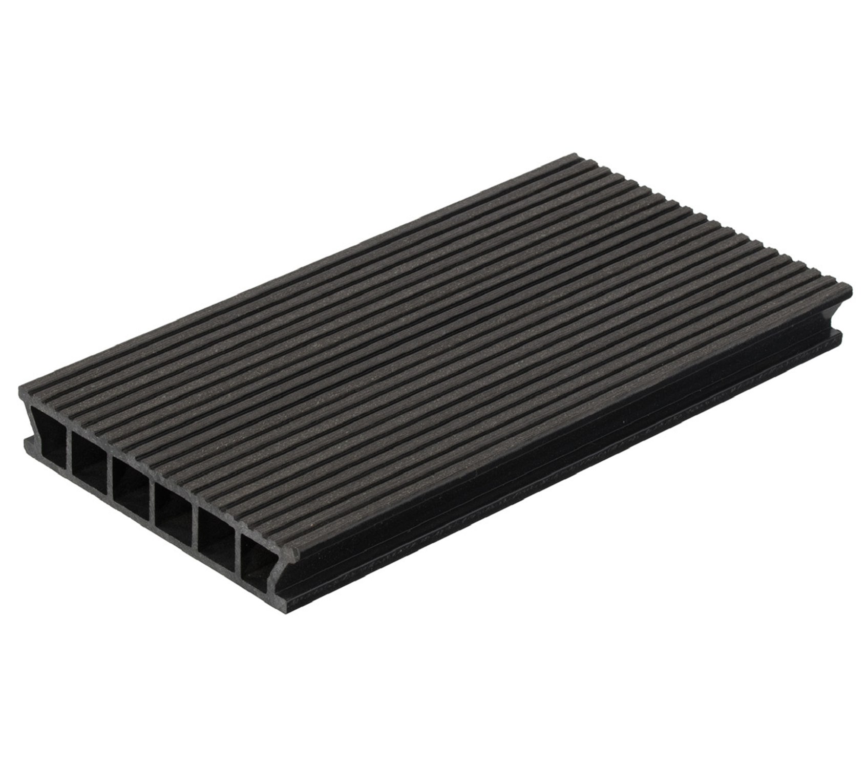 Изображение товара Террасная доска ДПК Neo 2000x152x28мм 1.2м² вельвет цвет графит 4шт Изображение товара Террасная доска ДПК Neo 2000x152x28мм 1.2м² вельвет цвет графит 4шт