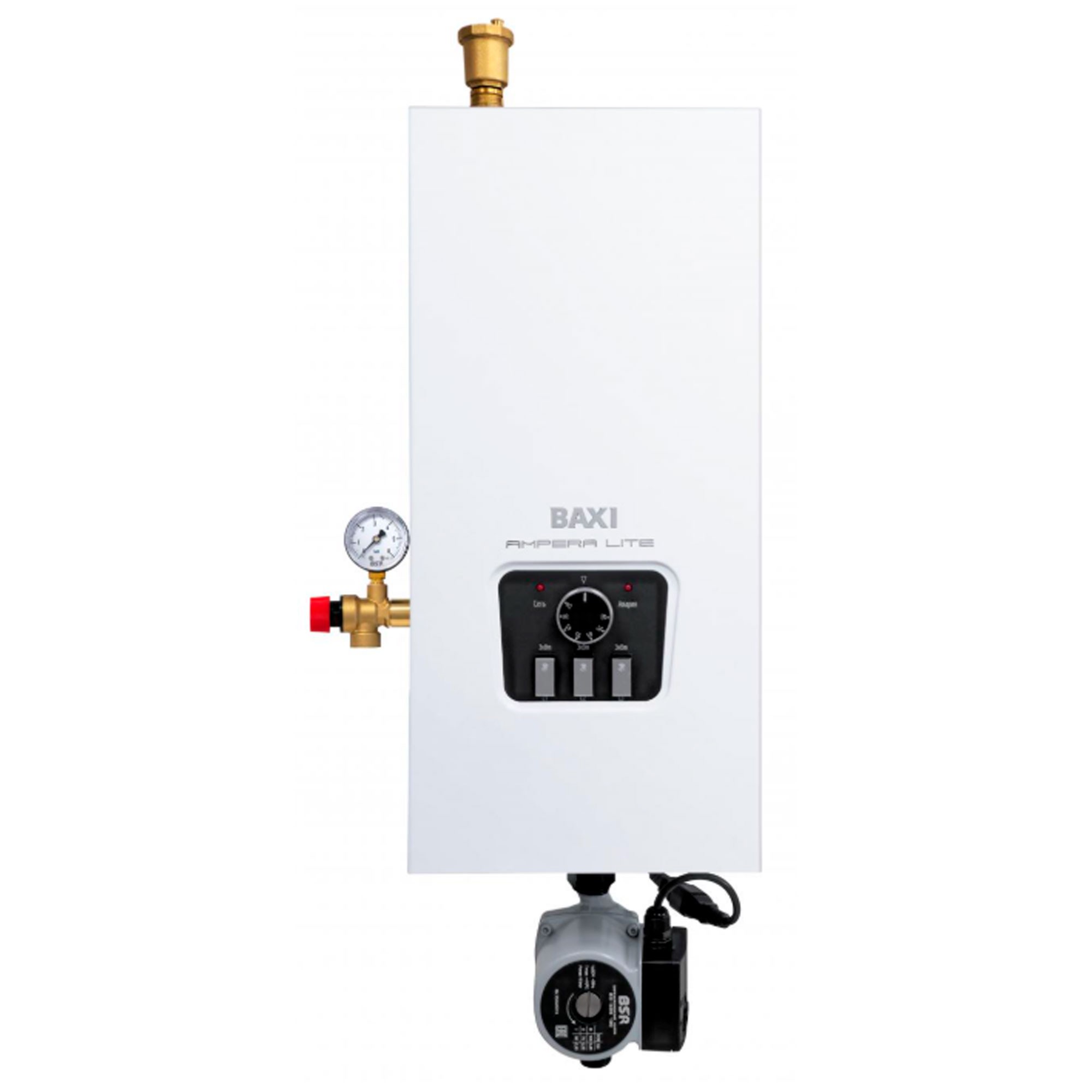 Изображение товара Электрический котел 6 кВт Baxi Ampera Lite 6 380 В одноконтурный настенный