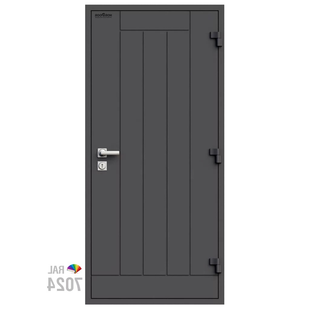 Изображение товара Входная утепленная дверь Norddoor ND1001 с теплоизоляцией и классом взломостойкости 4