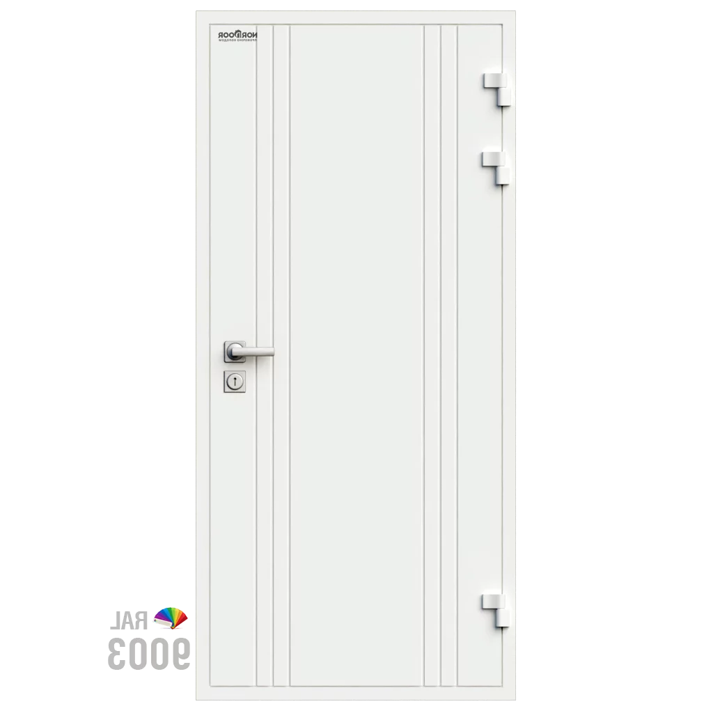 Изображение товара Входная утепленная дверь Norddoor ND1005 85 мм с полиуретановым наполнителем 207x96 см Изображение товара Входная утепленная дверь Norddoor ND1005 85 мм с полиуретановым наполнителем 207x96 см
