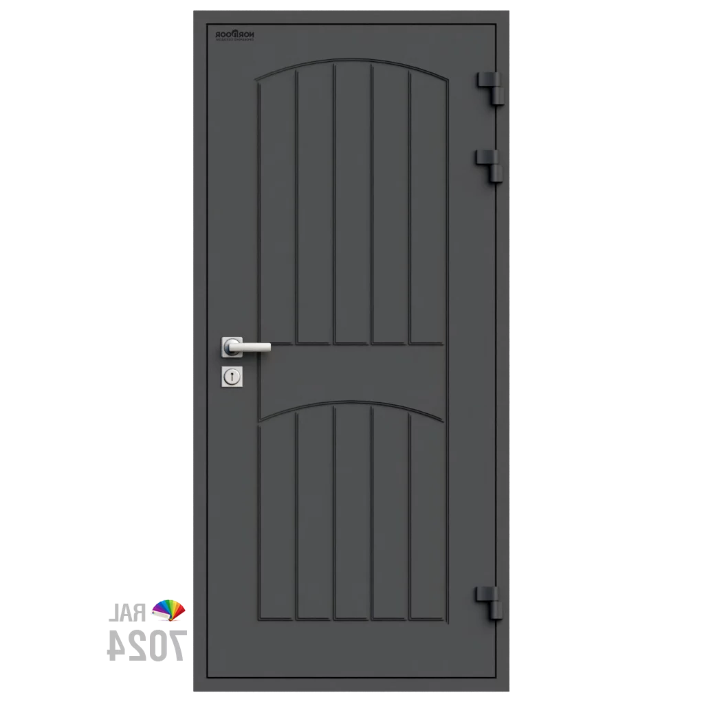 Изображение товара Входная утепленная дверь Norddoor ND2000 207x86см серый RAL 7024