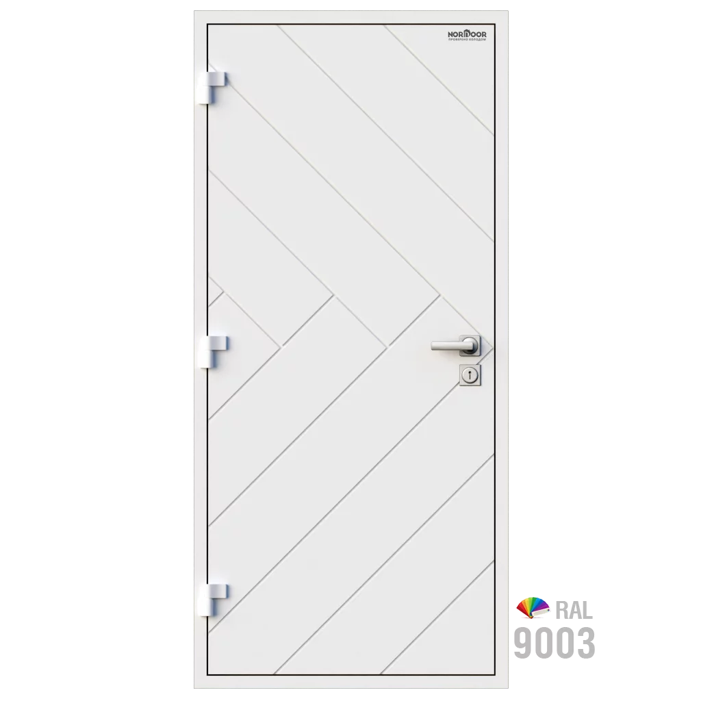 Изображение товара Входная утепленная дверь Norddoor ND3000 с высокой теплоизоляцией и надежной защитой