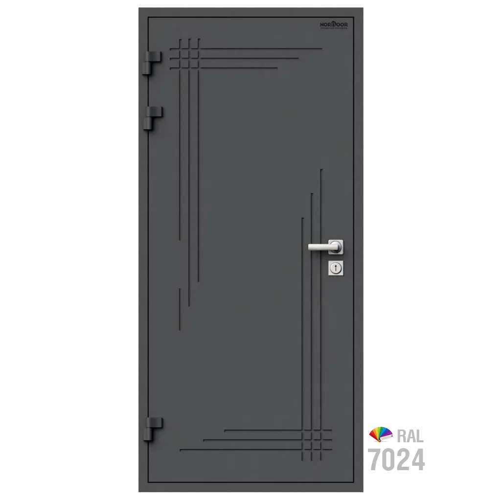 Изображение товара Входная утепленная дверь Norddoor ND1006 с высоким уровнем теплоизоляции и надежной защитой