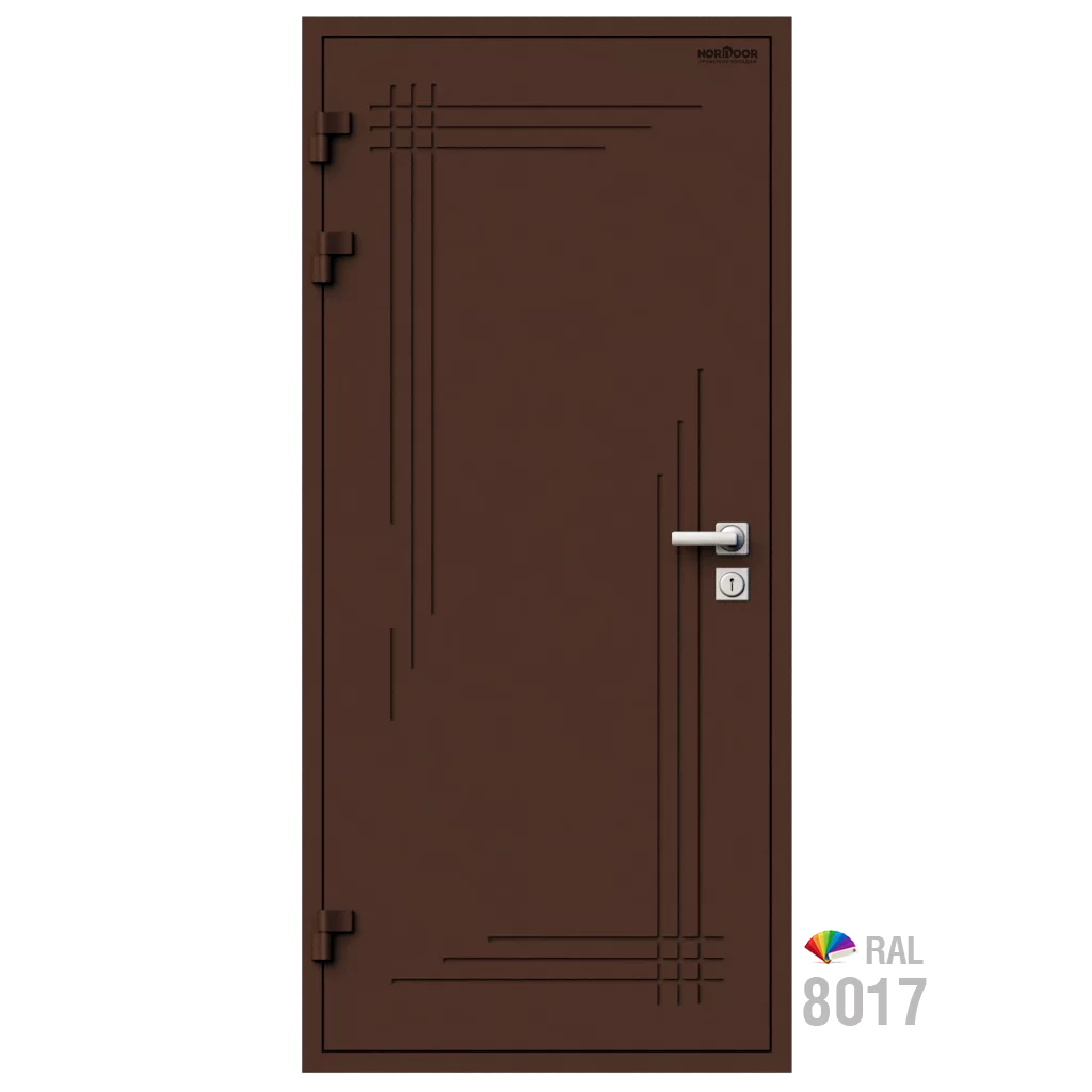 Изображение товара Входная утепленная дверь Norddoor ND1006 с классом 4 и утеплителем из ППУ Изображение товара Входная утепленная дверь Norddoor ND1006 с классом 4 и утеплителем из ППУ
