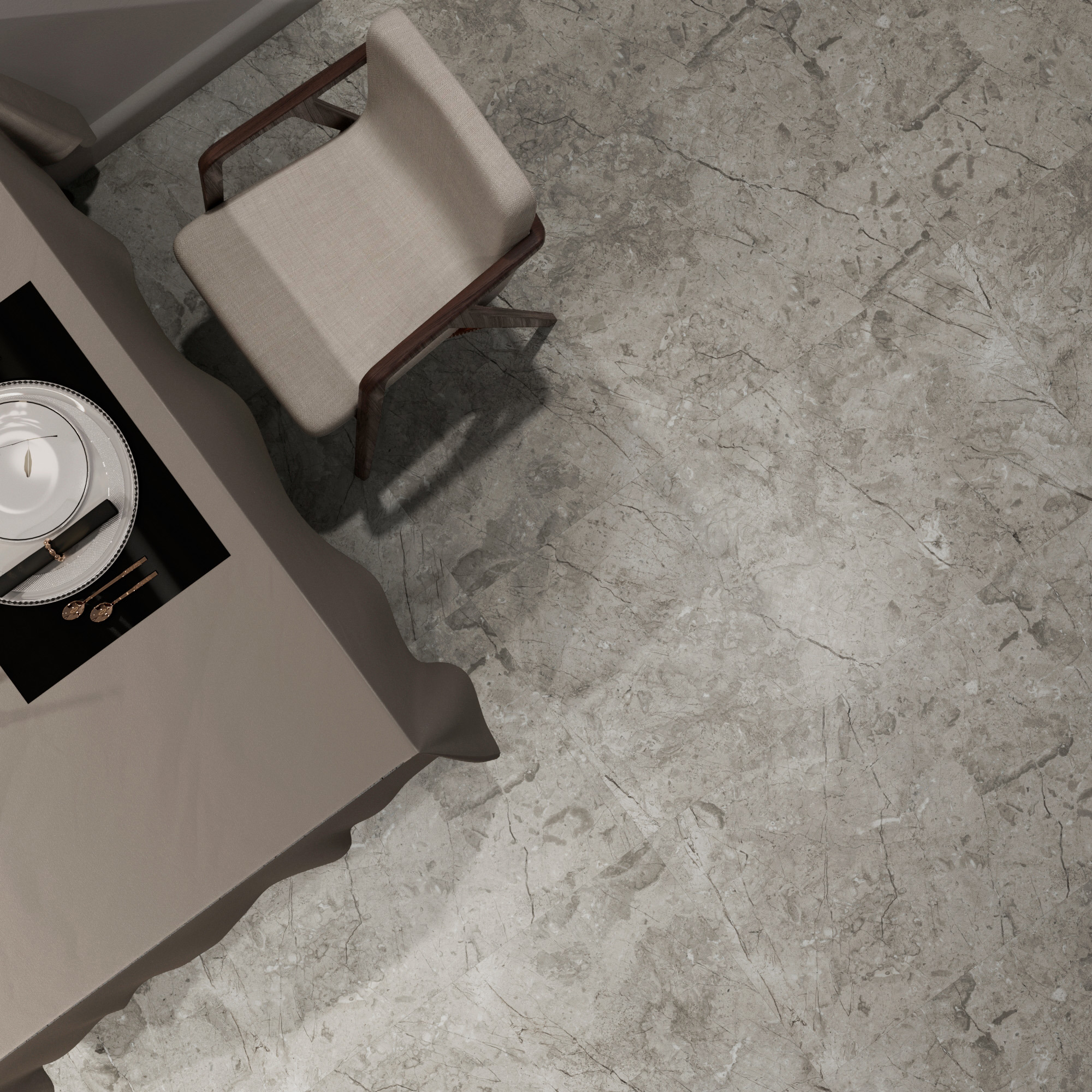 Изображение товара Керамогранит Arcadia Ceramica Маркус Грация RT7017-A 60x120 см цвет серый