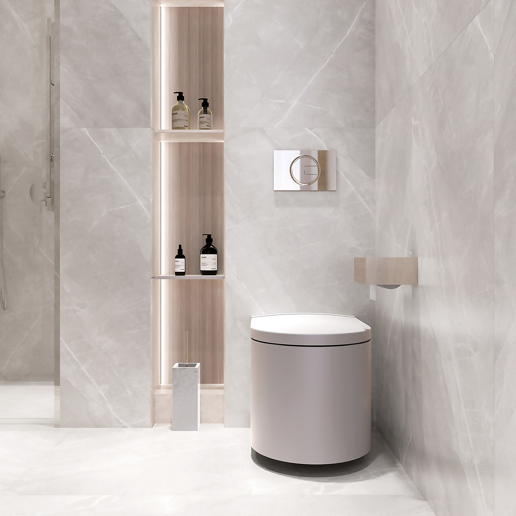 Изображение товара Керамогранит Arcadia Ceramica Армани Сильвер RT7013-A 60x120 см цвет бежевый