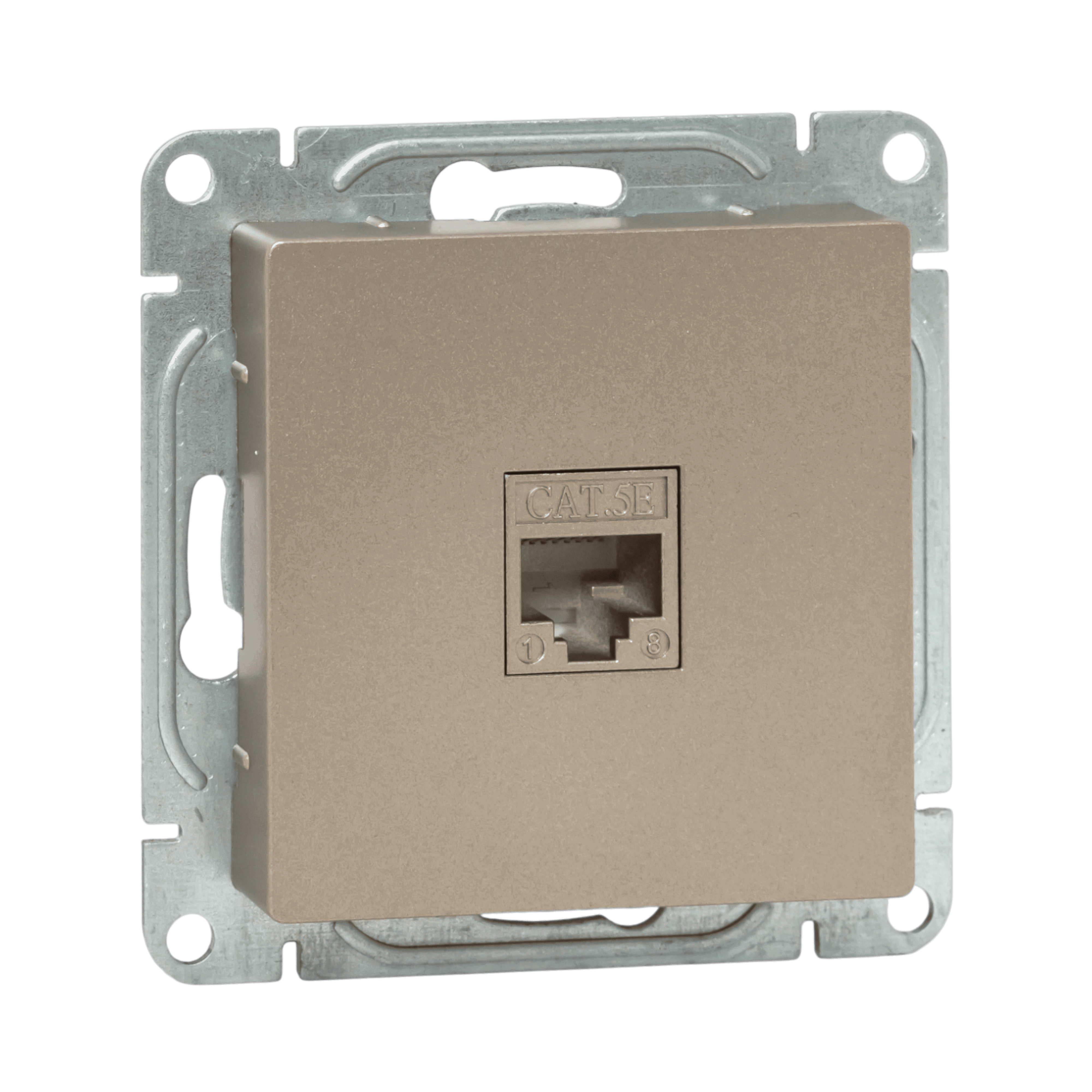 Изображение товара Розетка RJ45 встраиваемая Ekf цвет шампань UP1-SOC-RJ45-5 Изображение товара Розетка RJ45 встраиваемая Ekf цвет шампань UP1-SOC-RJ45-5