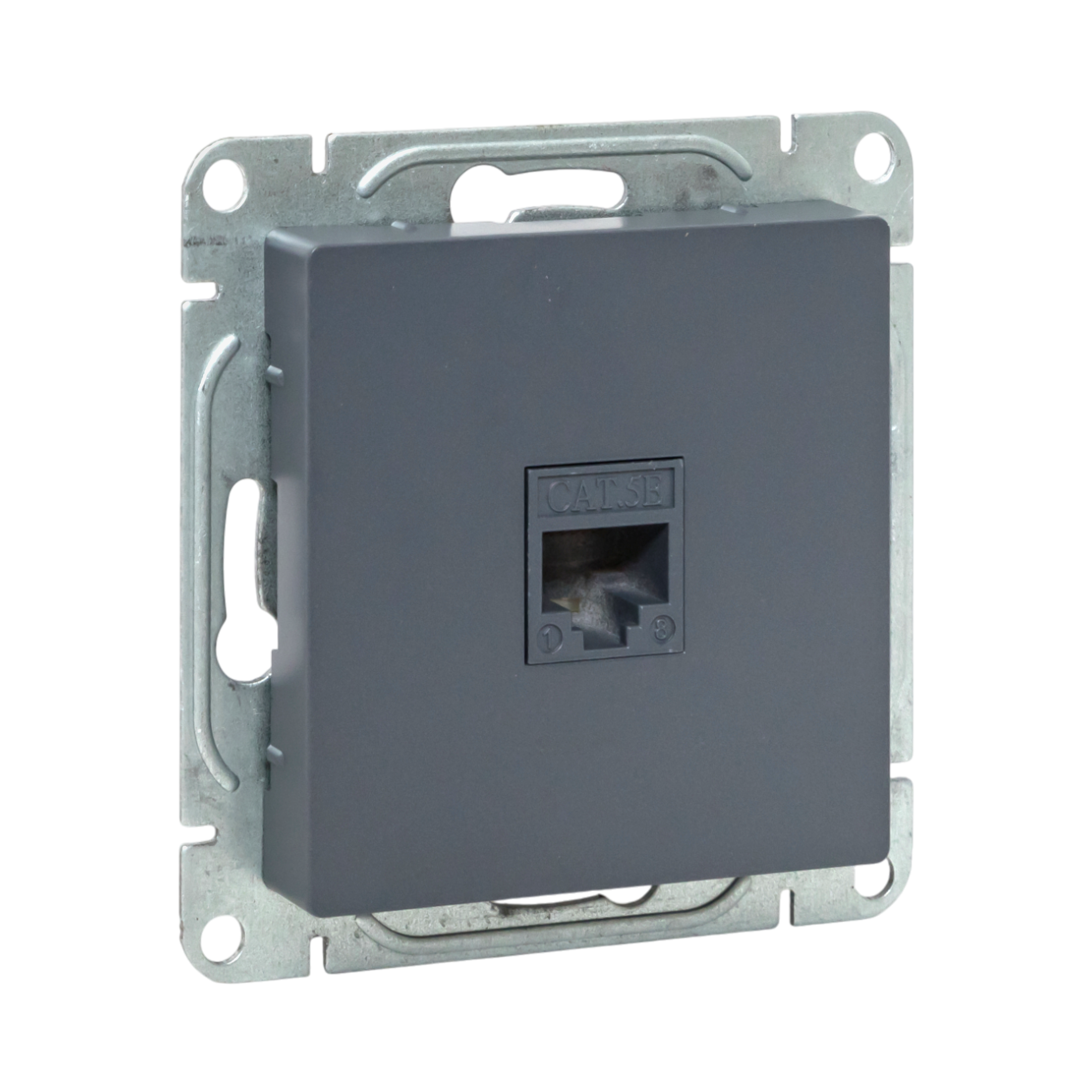 Изображение товара Розетка RJ45 встраиваемая Ekf цвет серый UP1-SOG-RJ45-5