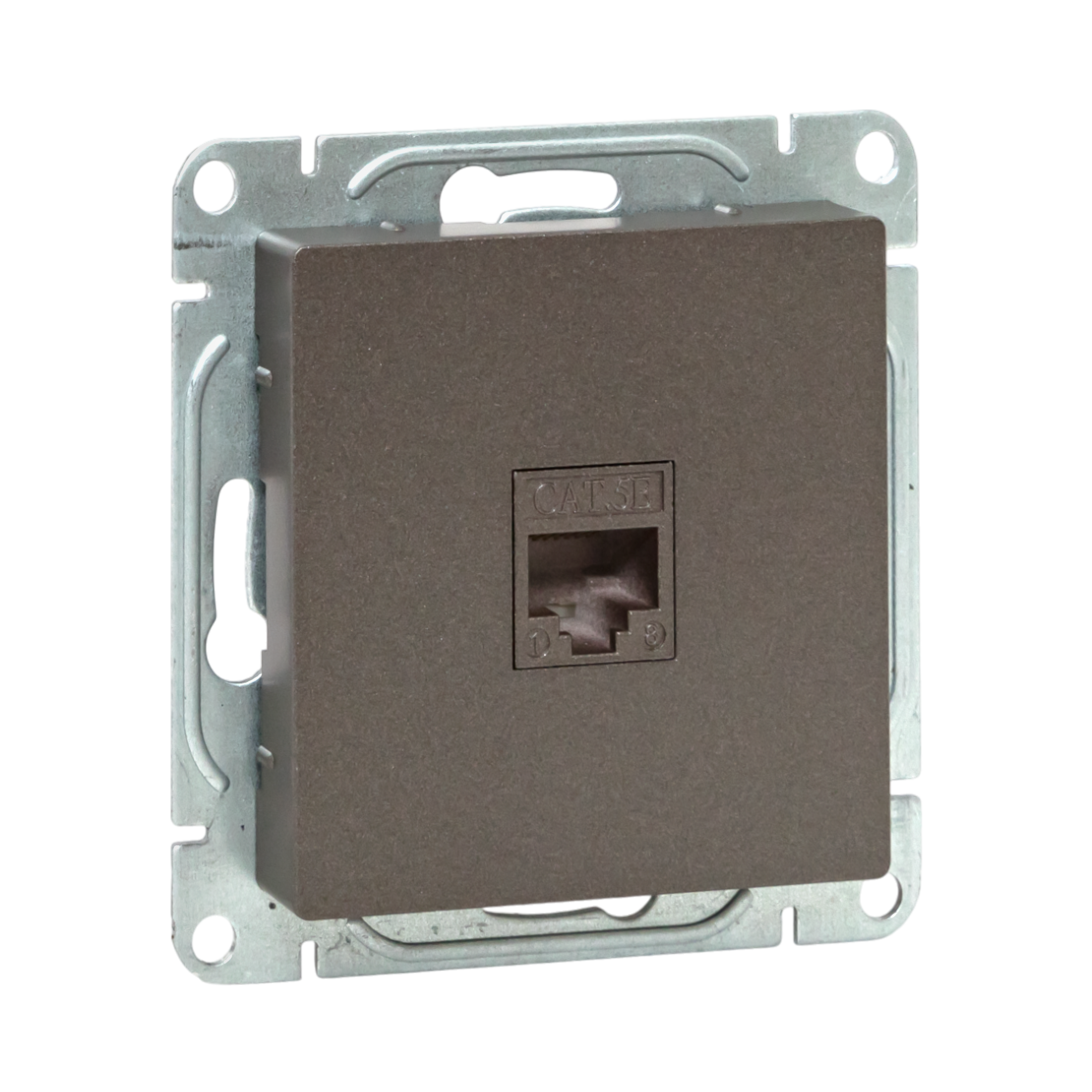 Изображение товара Розетка RJ45 встраиваемая Ekf цвет коричневый UP1-SOM-RJ45-5 Изображение товара Розетка RJ45 встраиваемая Ekf цвет коричневый UP1-SOM-RJ45-5