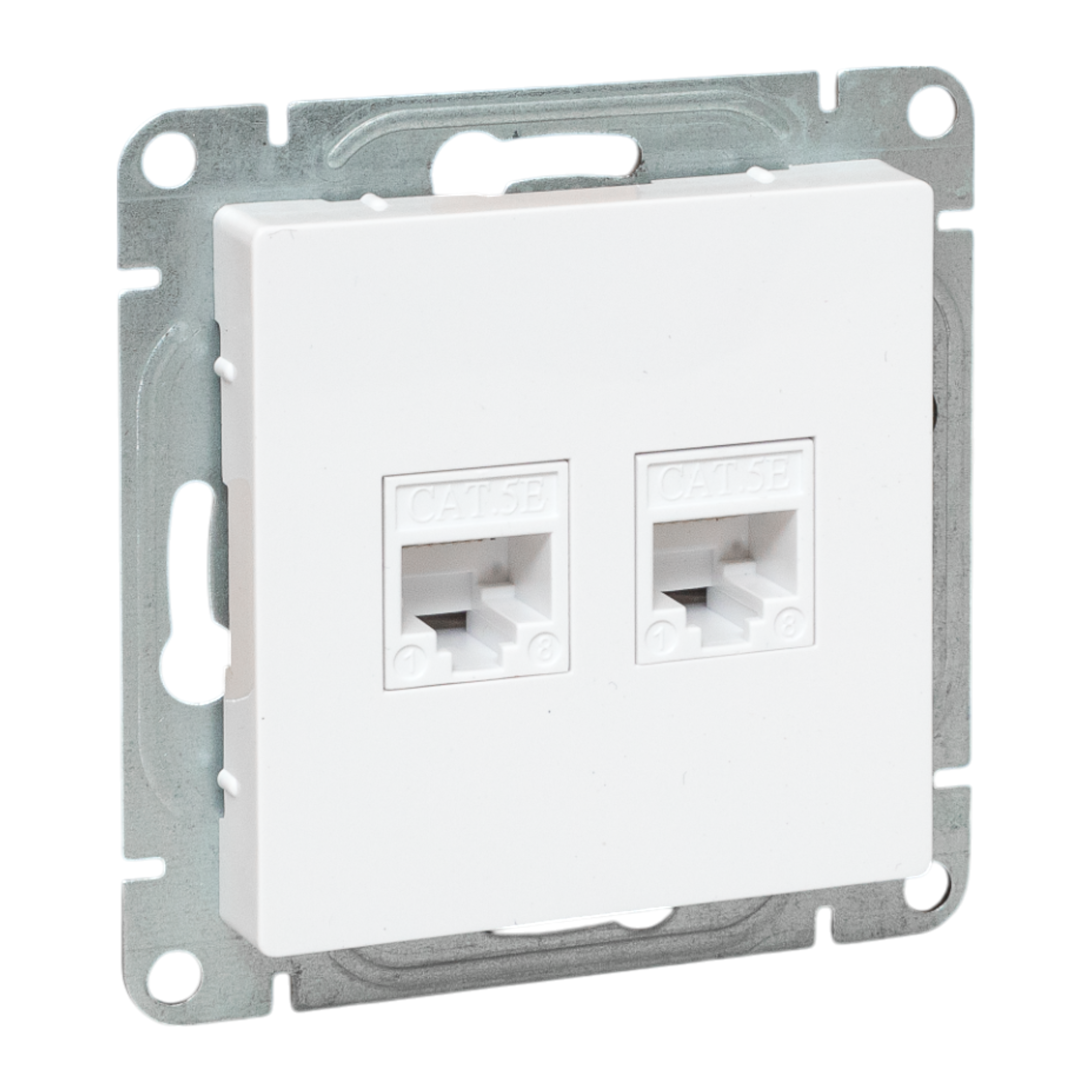 Изображение товара Розетка RJ45 встраиваемая Ekf цвет белый UP1-SOW-2RJ45-5 Изображение товара Розетка RJ45 встраиваемая Ekf цвет белый UP1-SOW-2RJ45-5