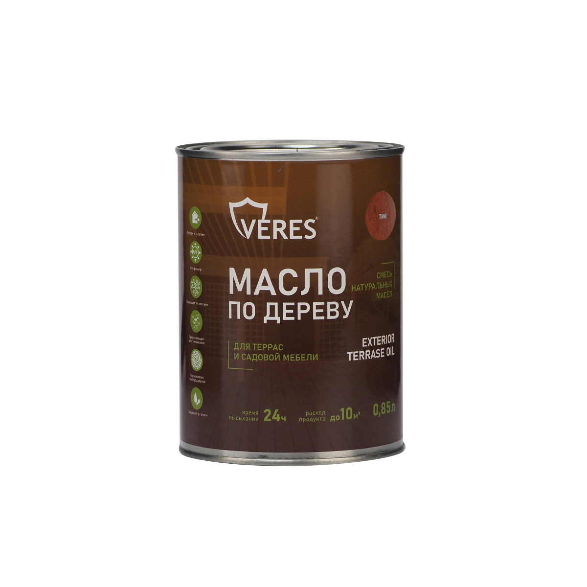 Изображение товара Масло для пола и лестниц Veres цвет тик 0.85 л