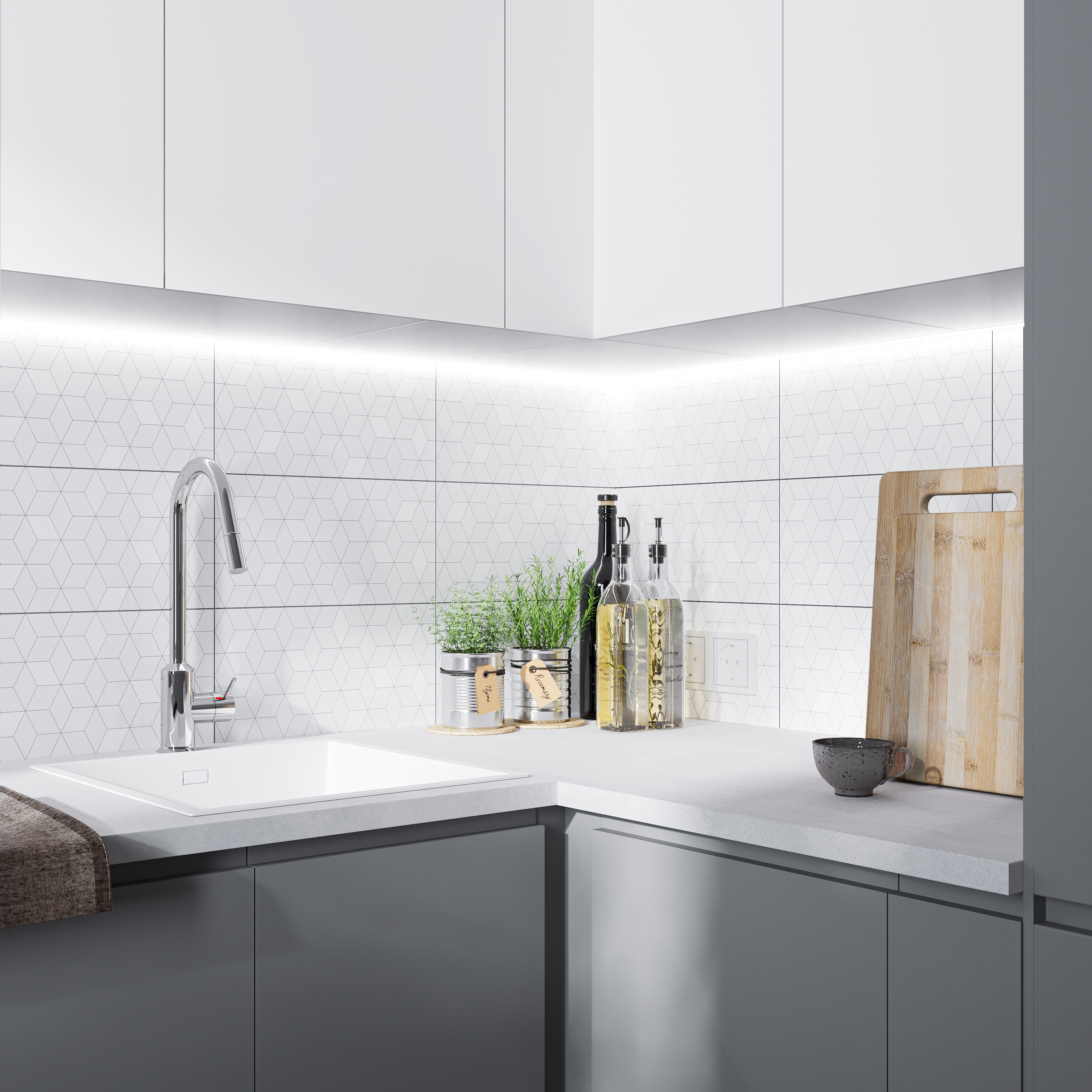 Изображение товара Облицовочная плитка Culto Ecta УТ-99903653 20x40см 1.2 м² цвет белый Изображение товара Облицовочная плитка Culto Ecta УТ-99903653 20x40см 1.2 м² цвет белый