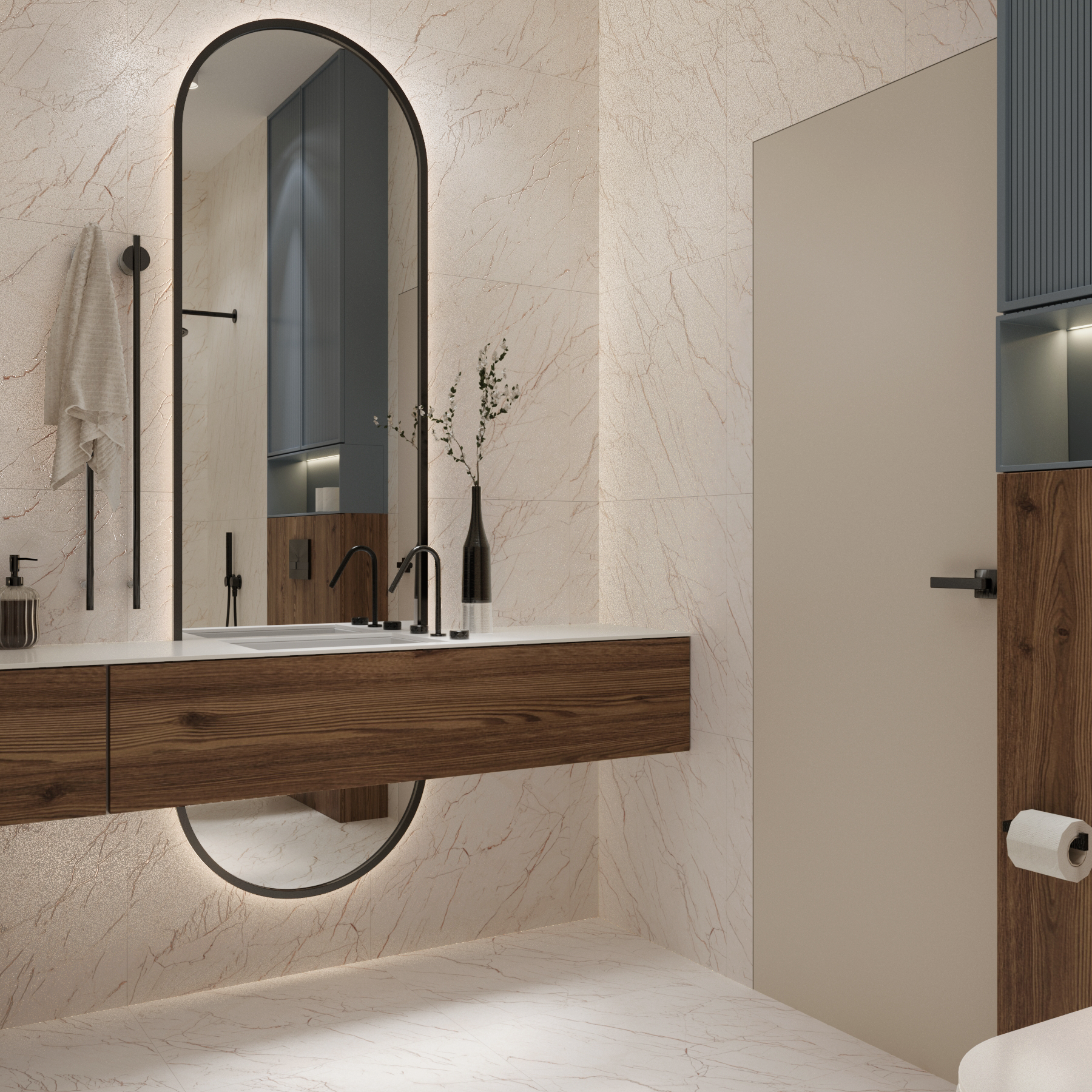 Изображение товара Глазурованный керамогранит Arcadia Ceramica Ceaser 60x60 см 1.44 м² лаппатированный цвет бежевый