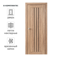 Изображение товара Дверь PORTIKA Бергамо 2 80x200 см с матовым стеклом и ПВХ-покрытием Изображение товара Дверь PORTIKA Бергамо 2 80x200 см с матовым стеклом и ПВХ-покрытием