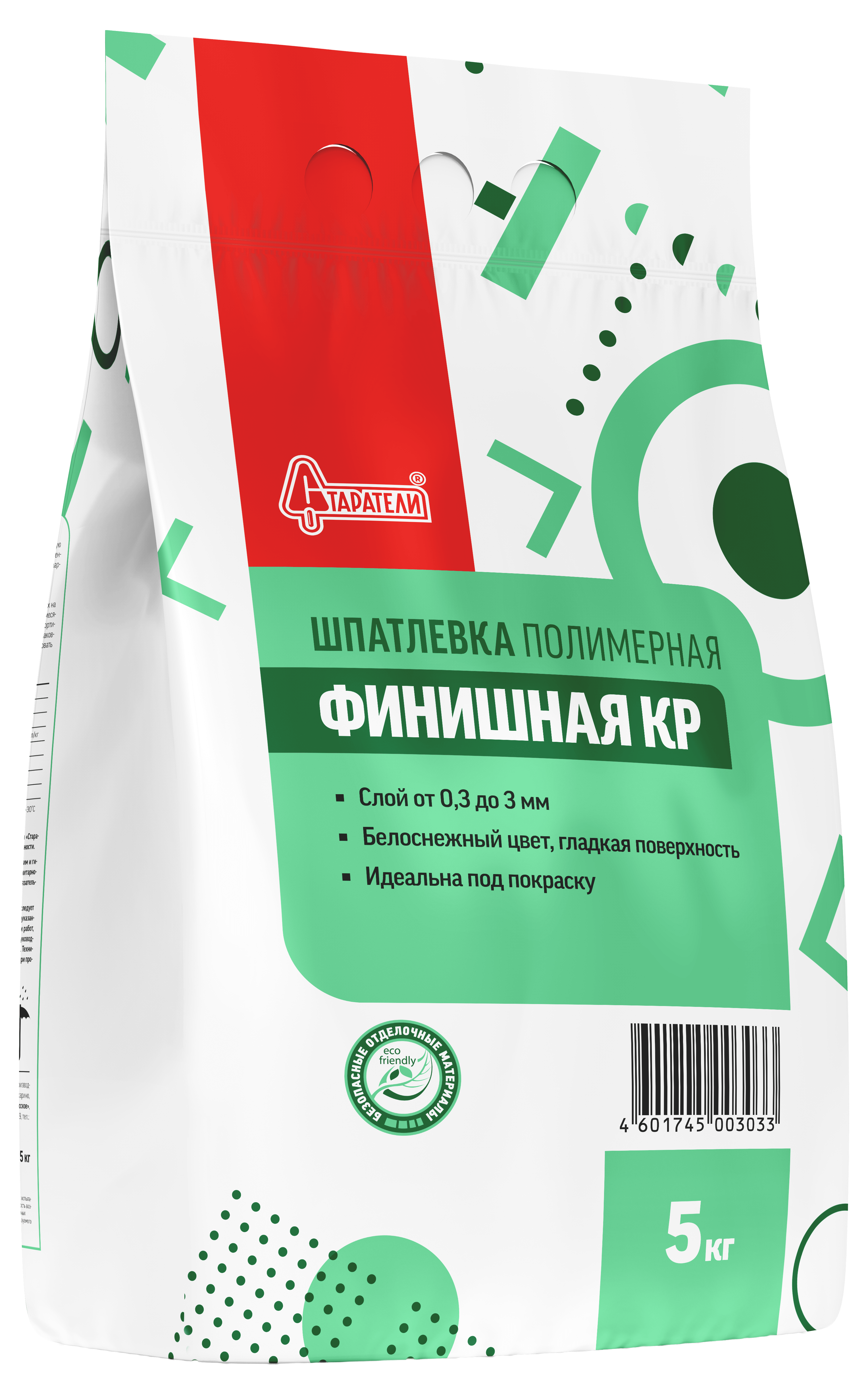 Изображение товара Шпатлевка полимерная финишная Старатели КР 5 кг Изображение товара Шпатлевка полимерная финишная Старатели КР 5 кг